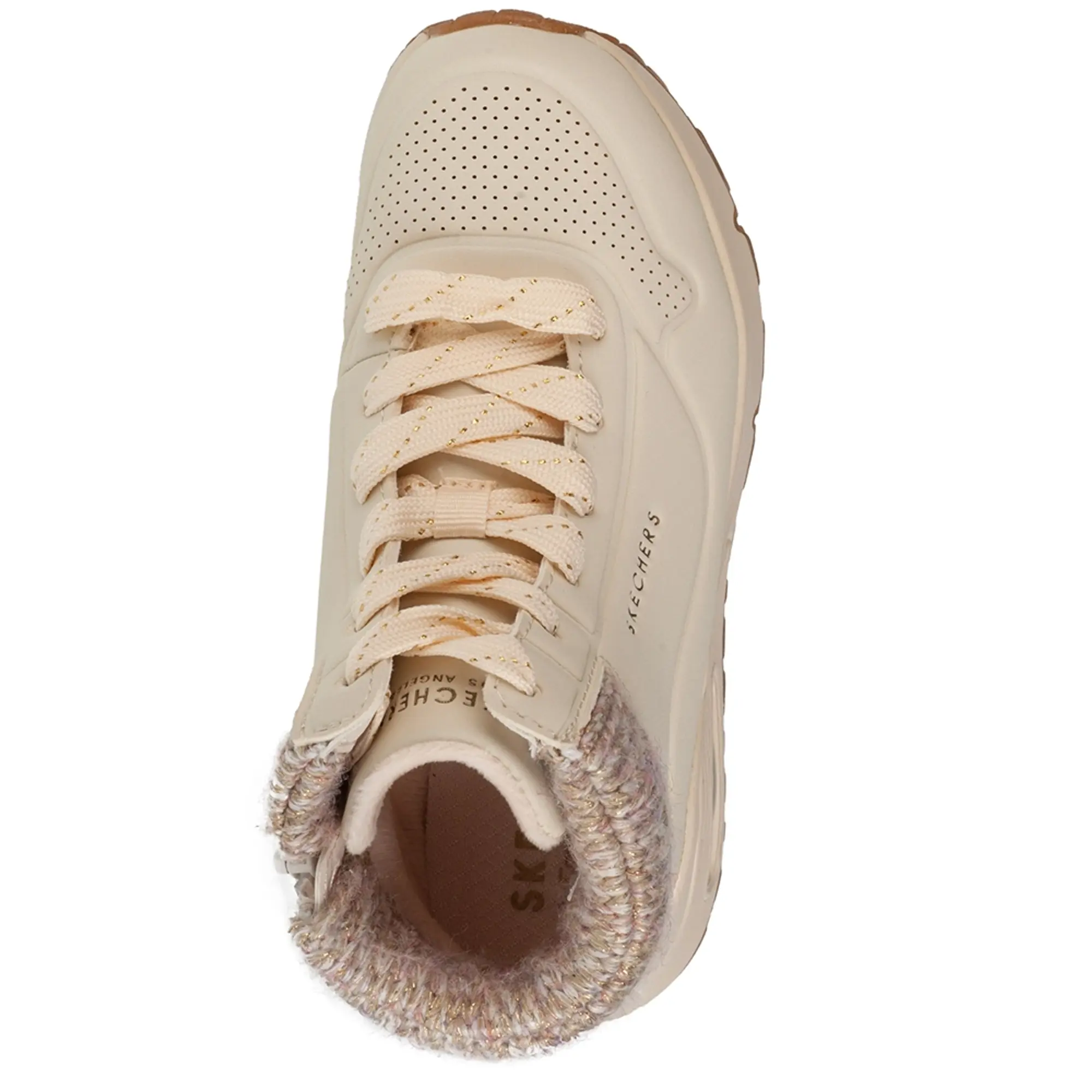 Skechers Girls Uno Gen1 - Darling Daze Boots in Natural