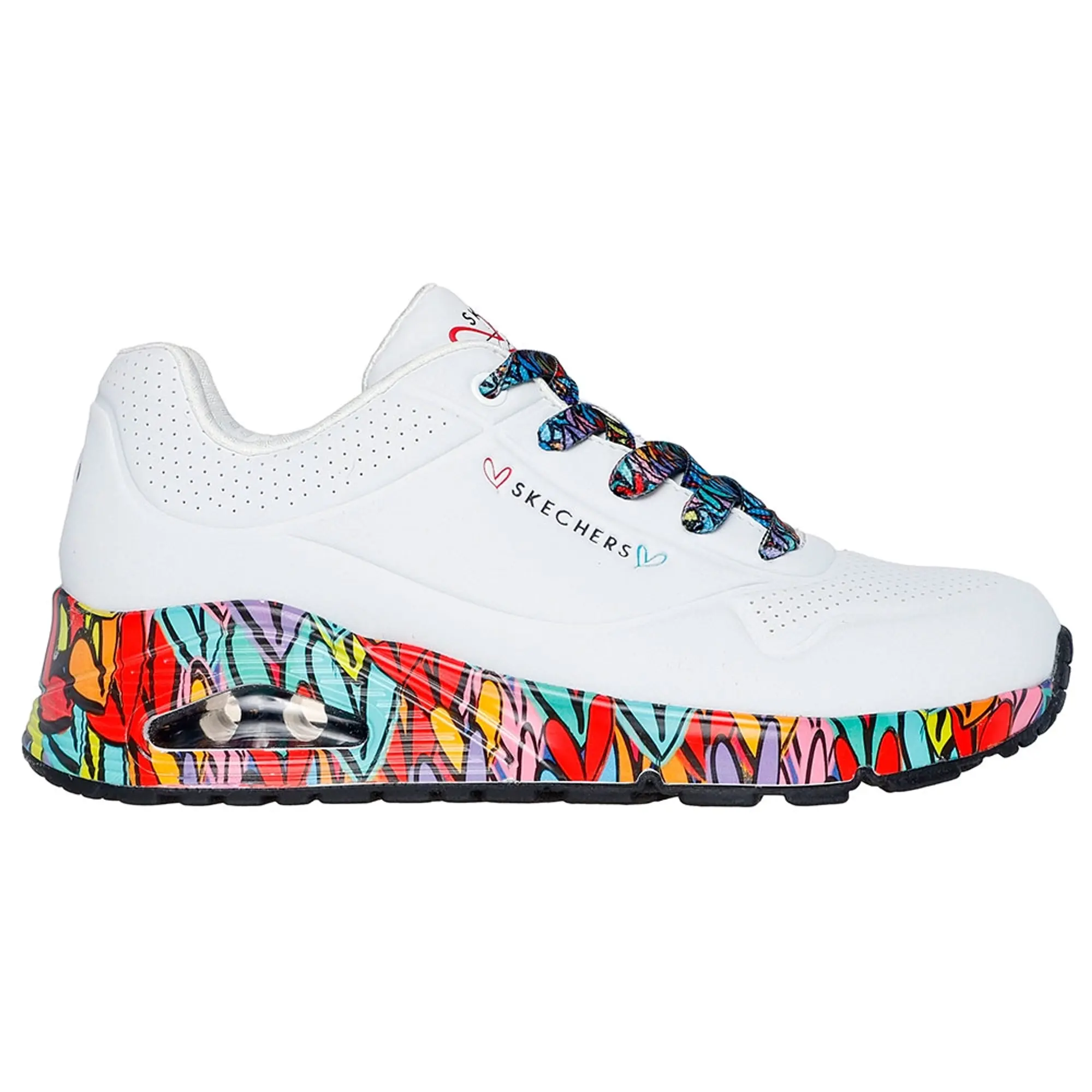 Skechers Uno Ravaged Love Trainers