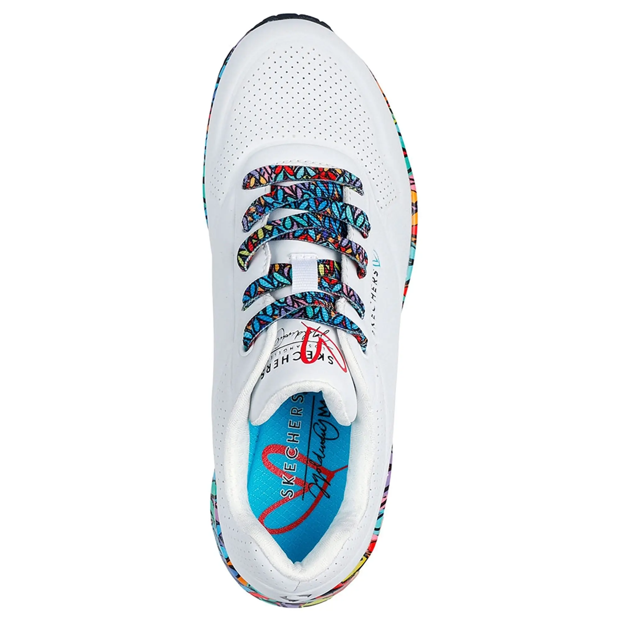 Skechers Uno Ravaged Love Trainers