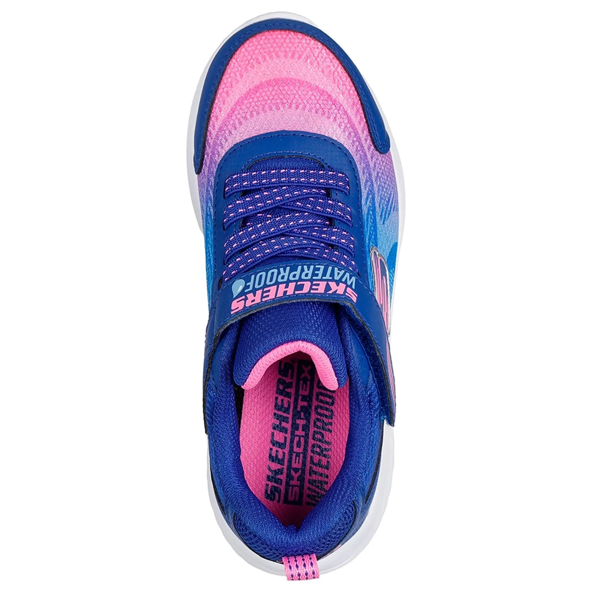 Skechers Girls Bounder - Hydra Cool Sneaker in Navy Blue