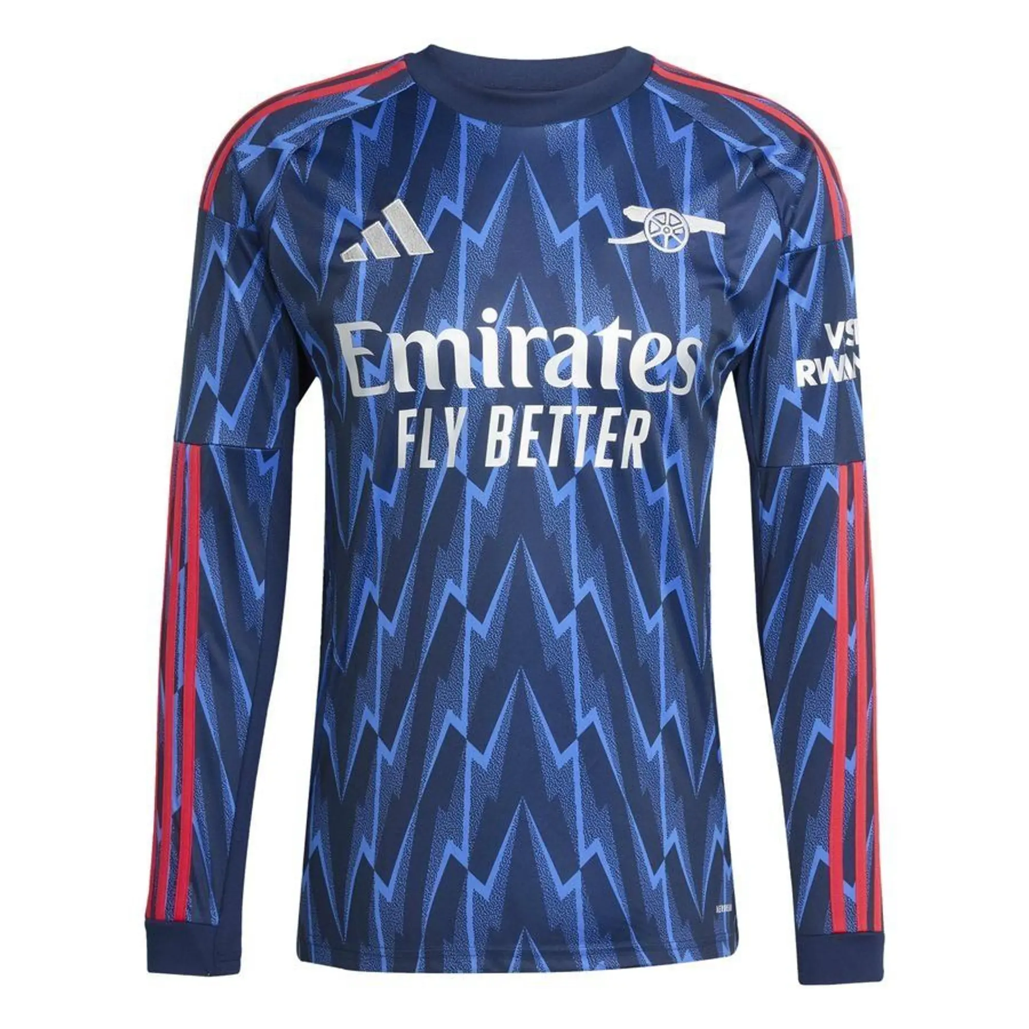 Arsenal Away Shirt 2025/26 Long Sleeves - ['Blue']