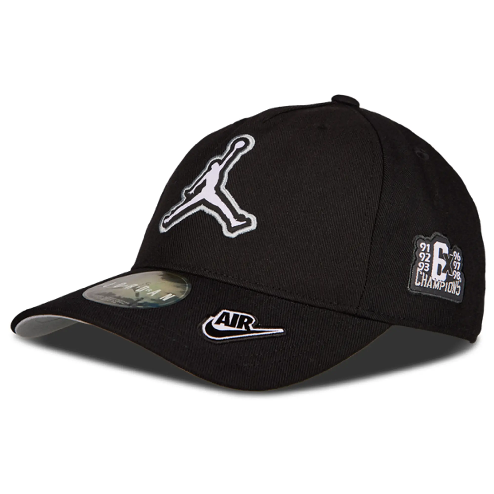 Jordan Curved Brim Unisex Caps - Black