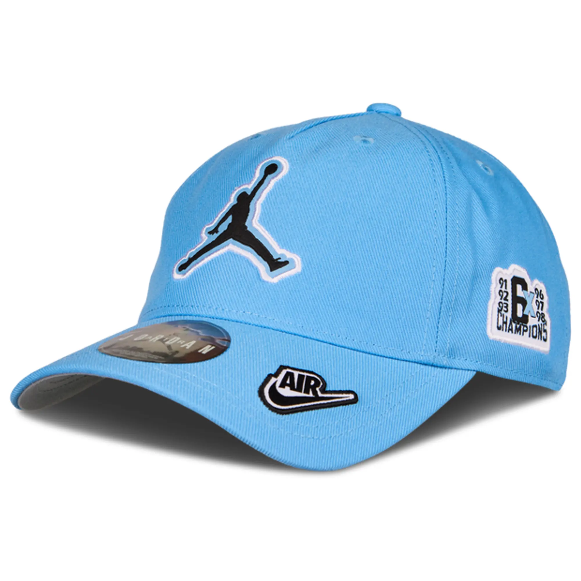Jordan Curved Brim Unisex Caps - Blue