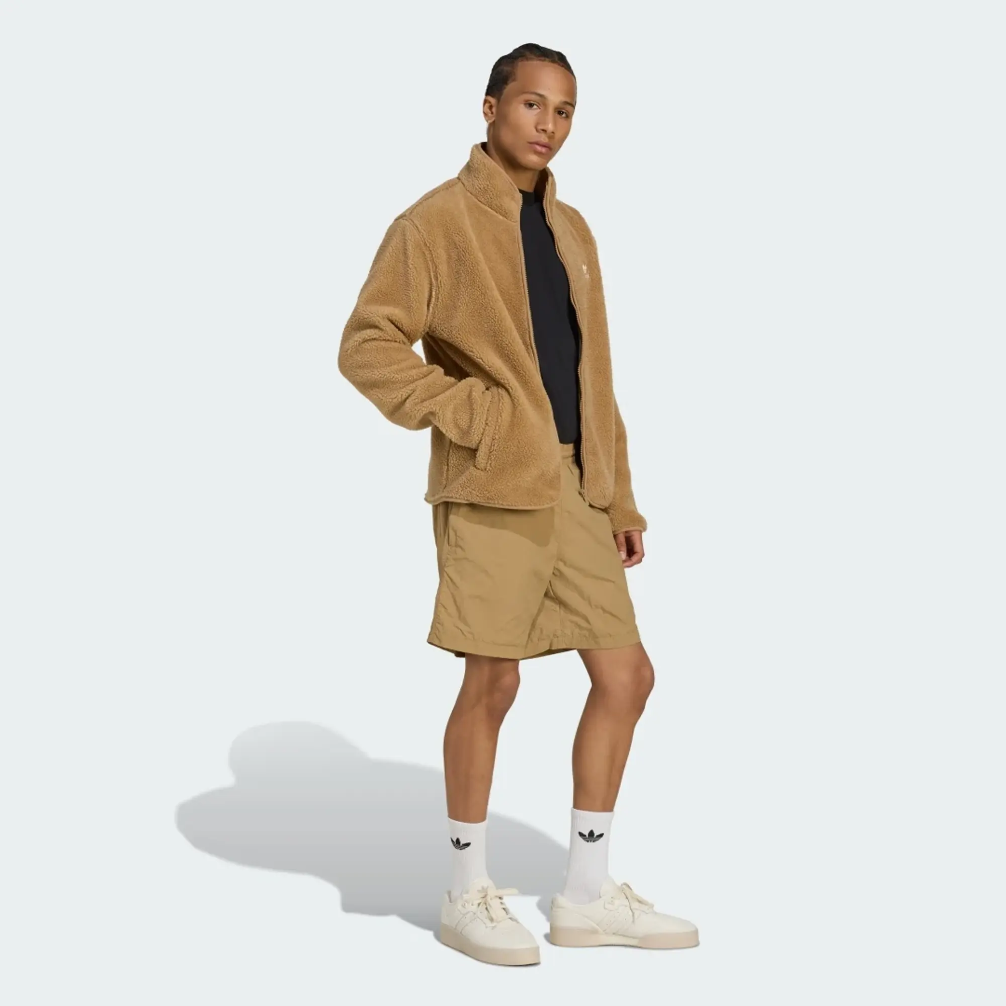 adidas Trefoil Essentials Teddy Fleece