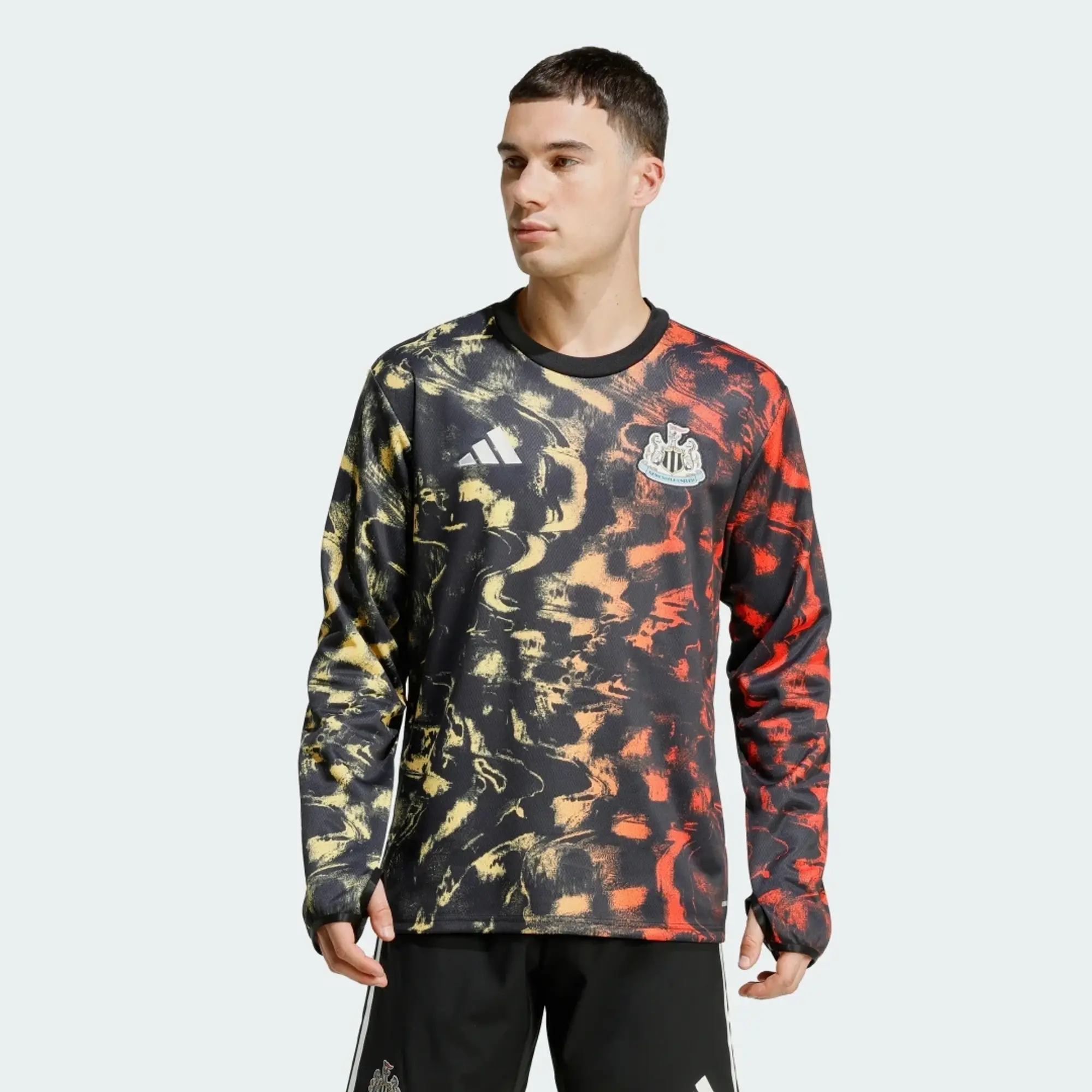 adidas Newcastle United FC 25/26 Pre-Match Warm Top
