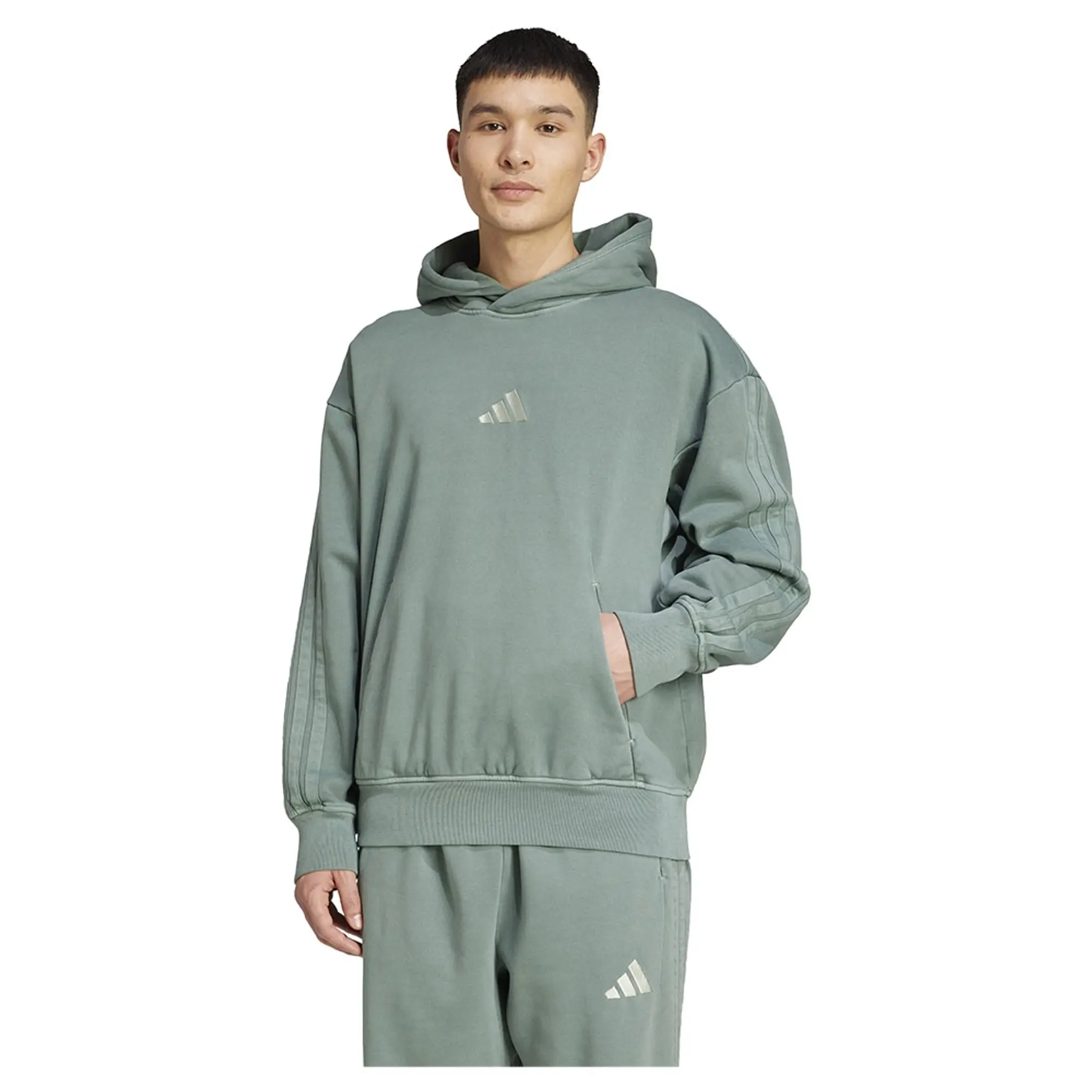 Adidas All Szn Fleece Washed Hoodie