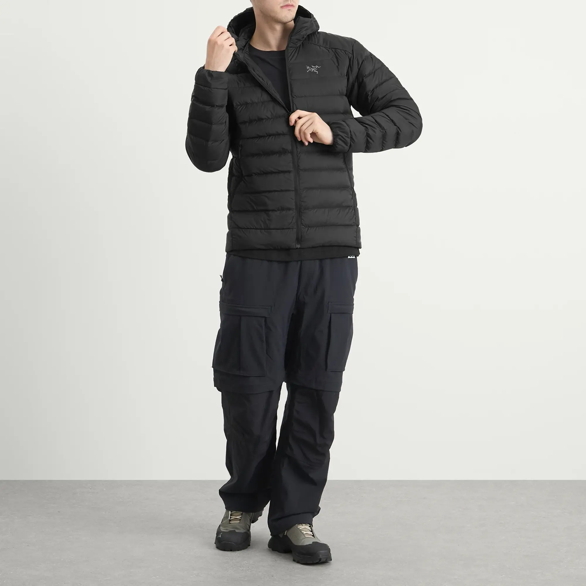 Arc'teryx Men's Cerium Hooded Jacket Black