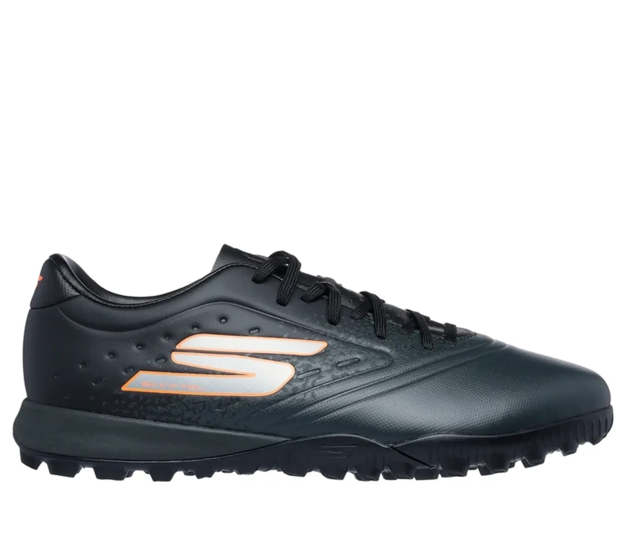 Skechers Razor 1.5 Academy TF Shoes in Black/Orange