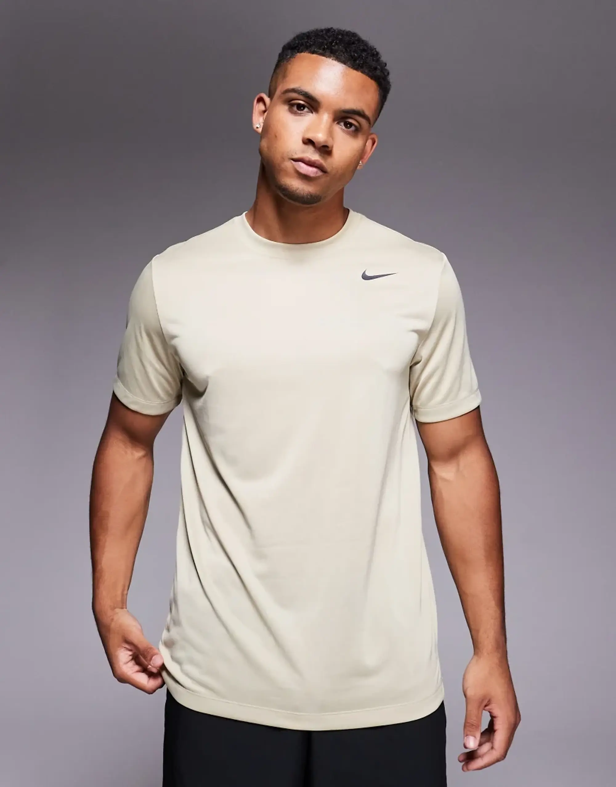 Nike Training Legend Dri-Fit T-Shirt In Beige-Green