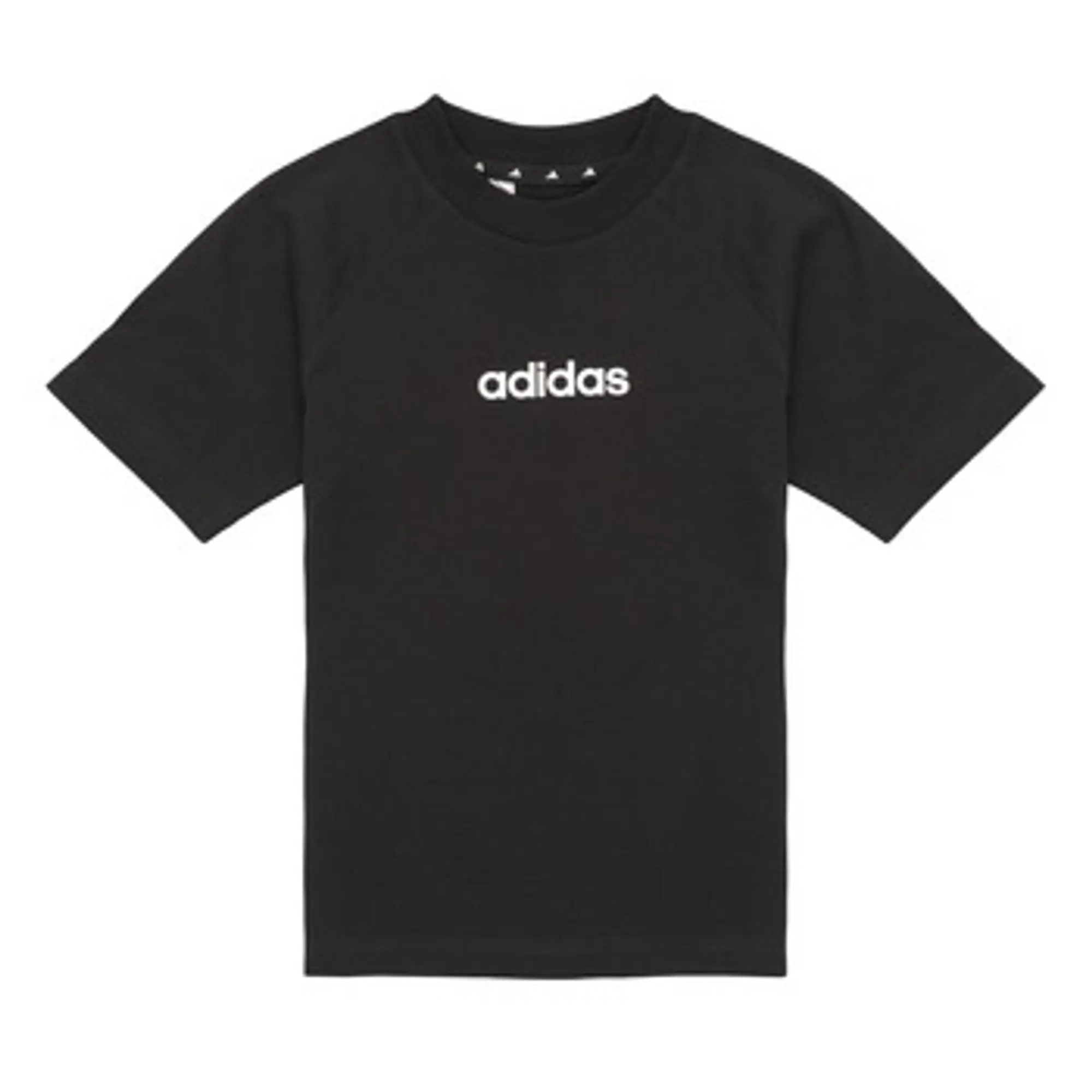 adidas  JC9753  girls's Children's T shirt in Black