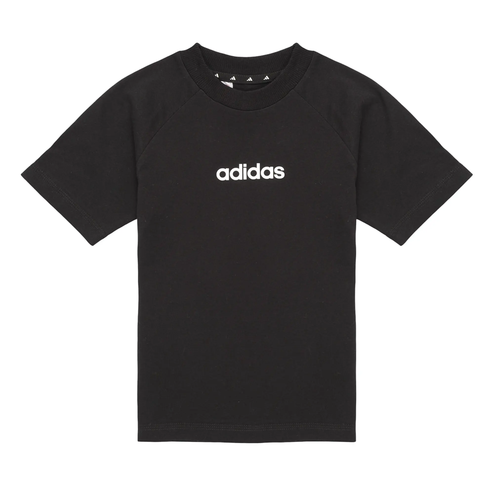 adidas  JC9753  girls's Children's T shirt in Black