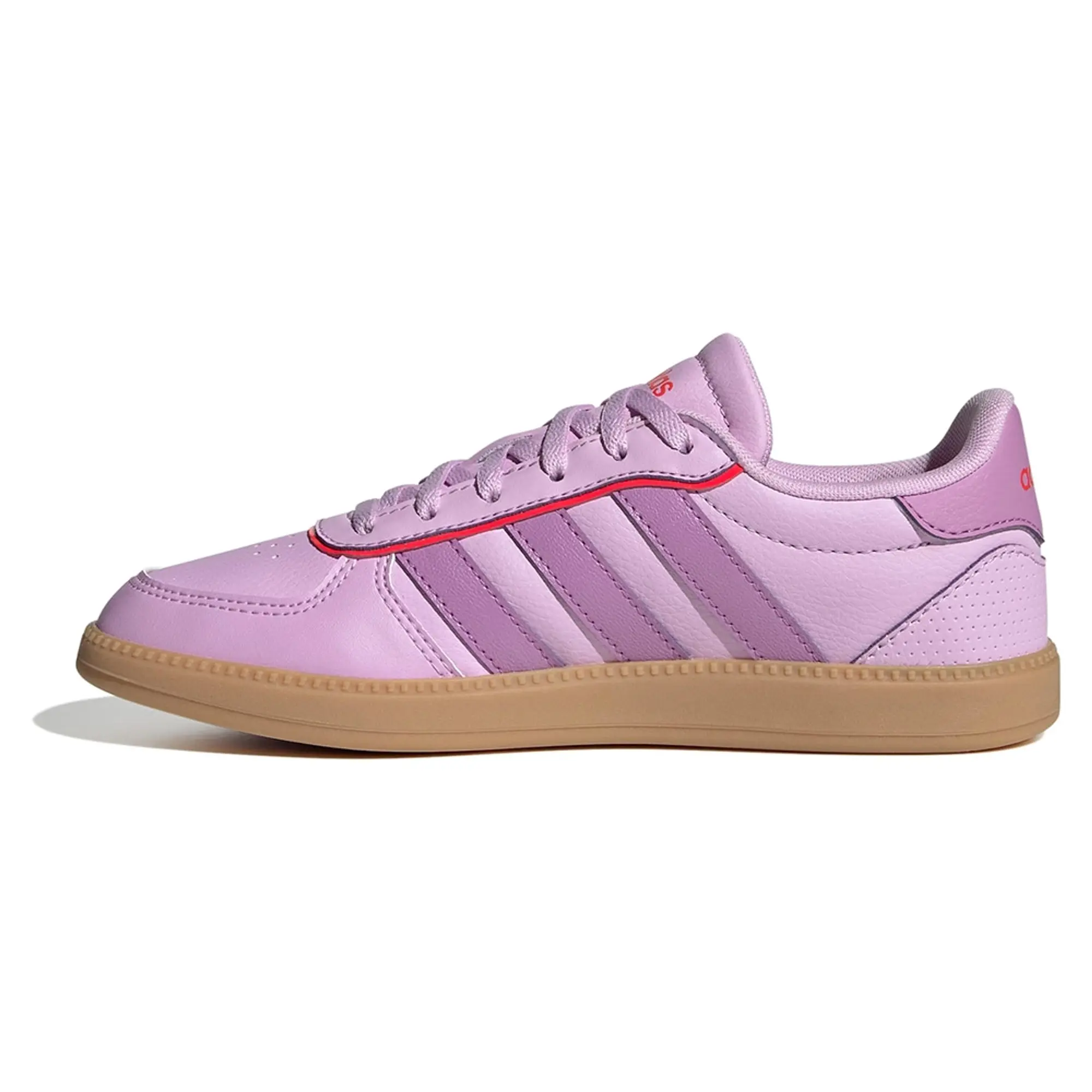 adidas  BREAKNET SLEEK J  girls's Children's Shoes (Trainers) in Purple