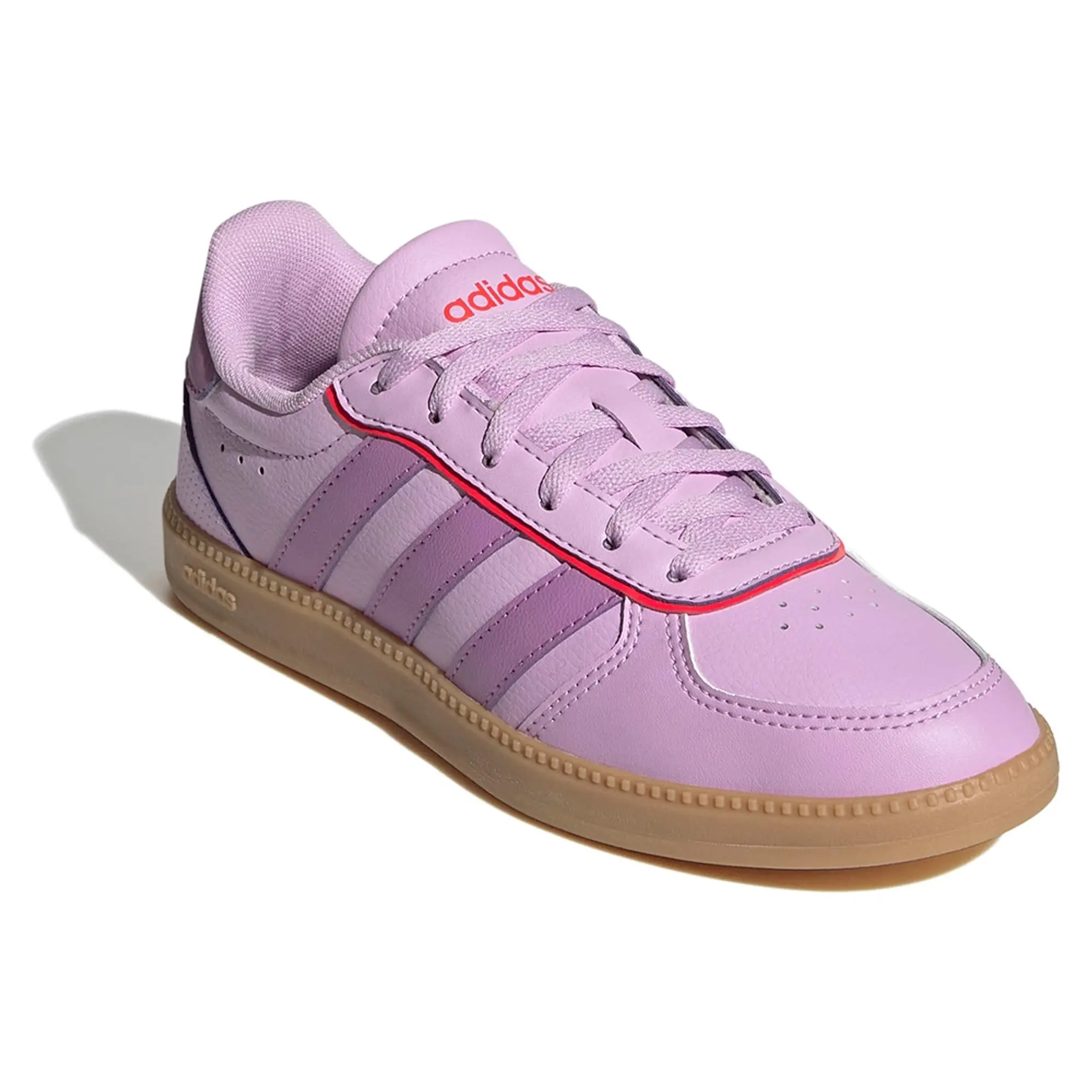 adidas  BREAKNET SLEEK J  girls's Children's Shoes (Trainers) in Purple