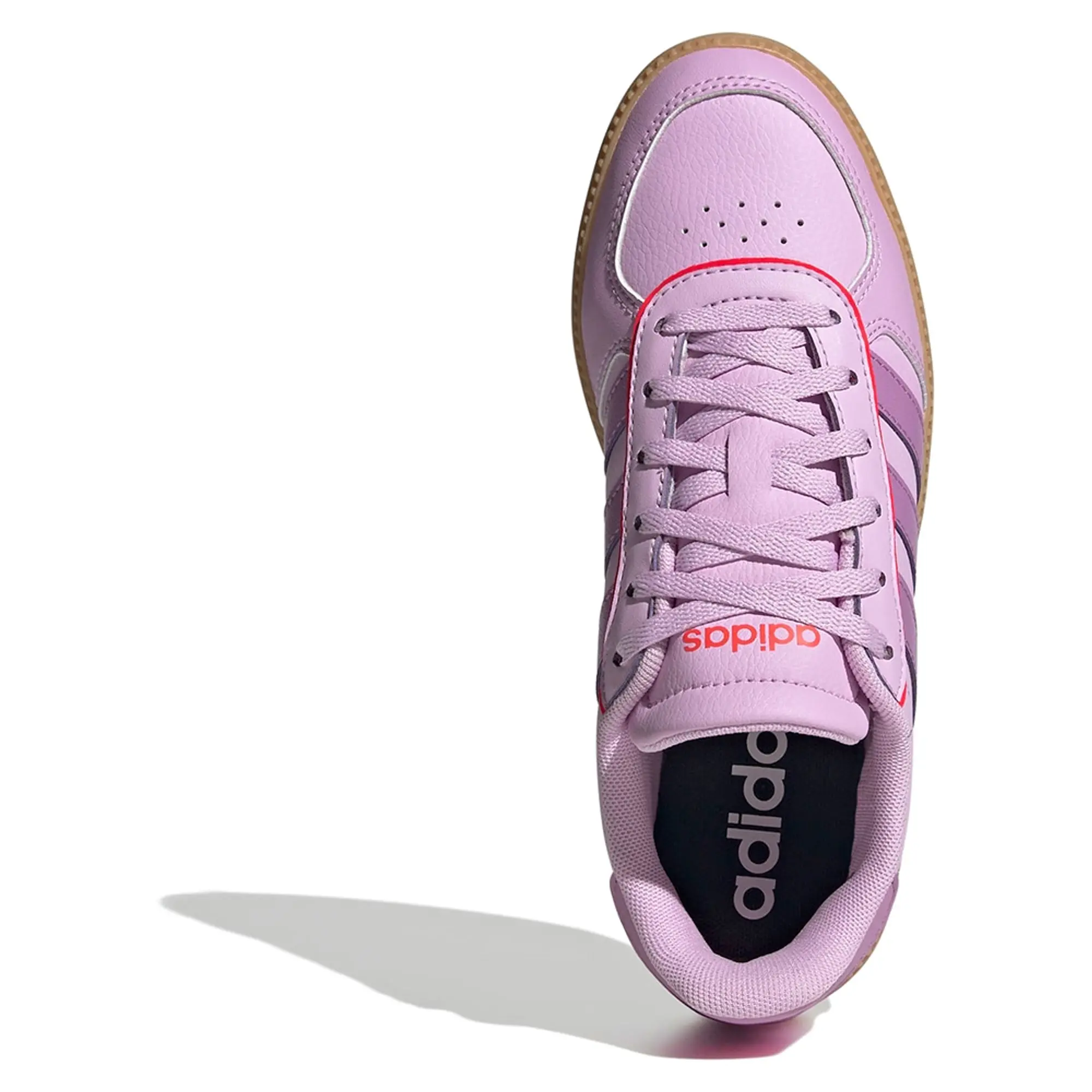 adidas  BREAKNET SLEEK J  girls's Children's Shoes (Trainers) in Purple