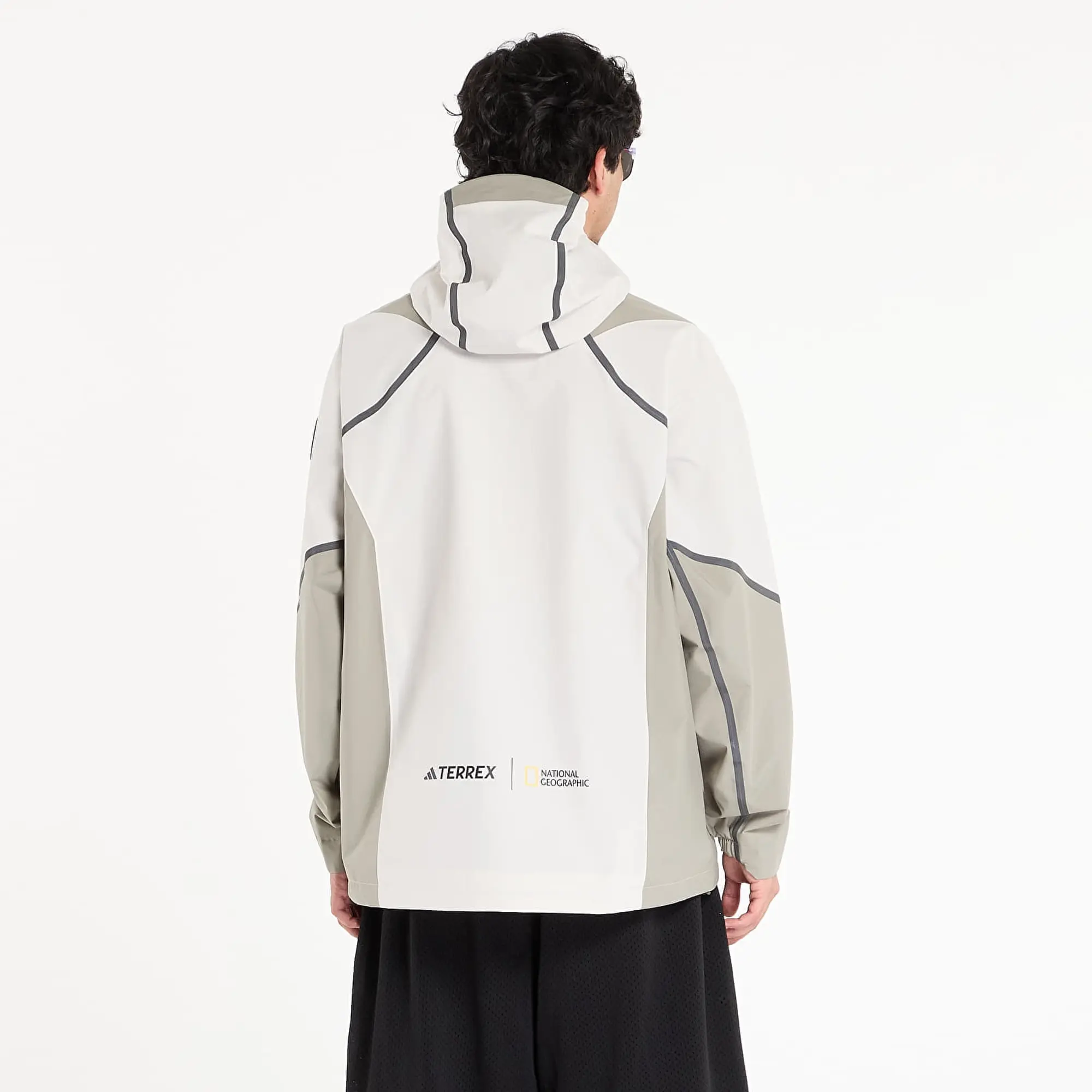 Jacket Adidas Nat Geo Climaproof Rain Jacket Alumina/ Silver Pebble L