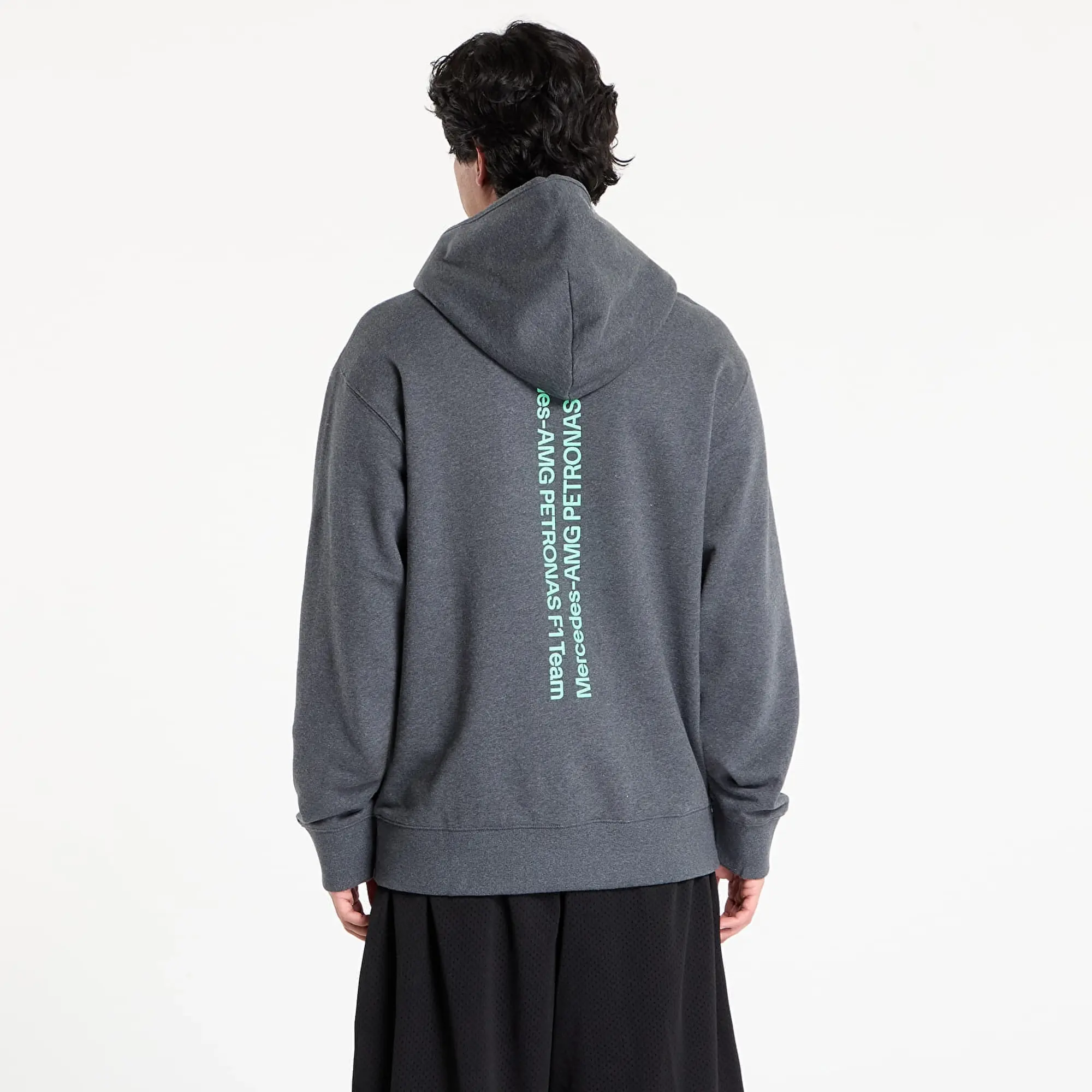 Sweatshirt Adidas Mercedes - Amg Petronas Formula One Team Premium Sweat Hood Dark Grey Heather L