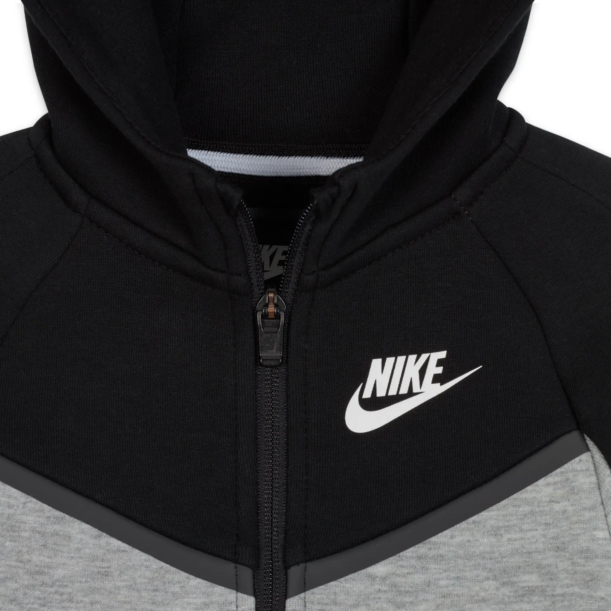 Nike Sportswear Baby Tech Fleece 2-Piece Full-Zip Set - Grey - Cotton