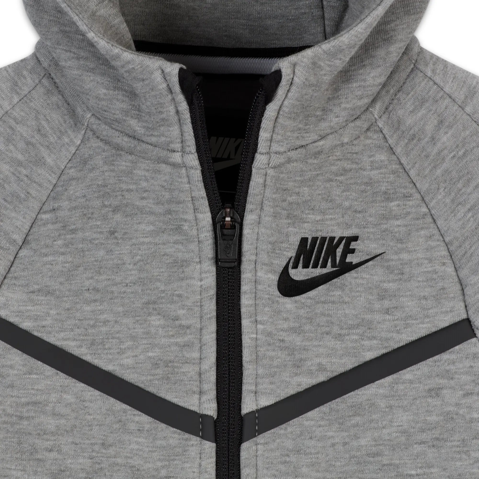 Nike Sportswear Baby Tech Fleece 2-Piece Full-Zip Set - Grey - Cotton
