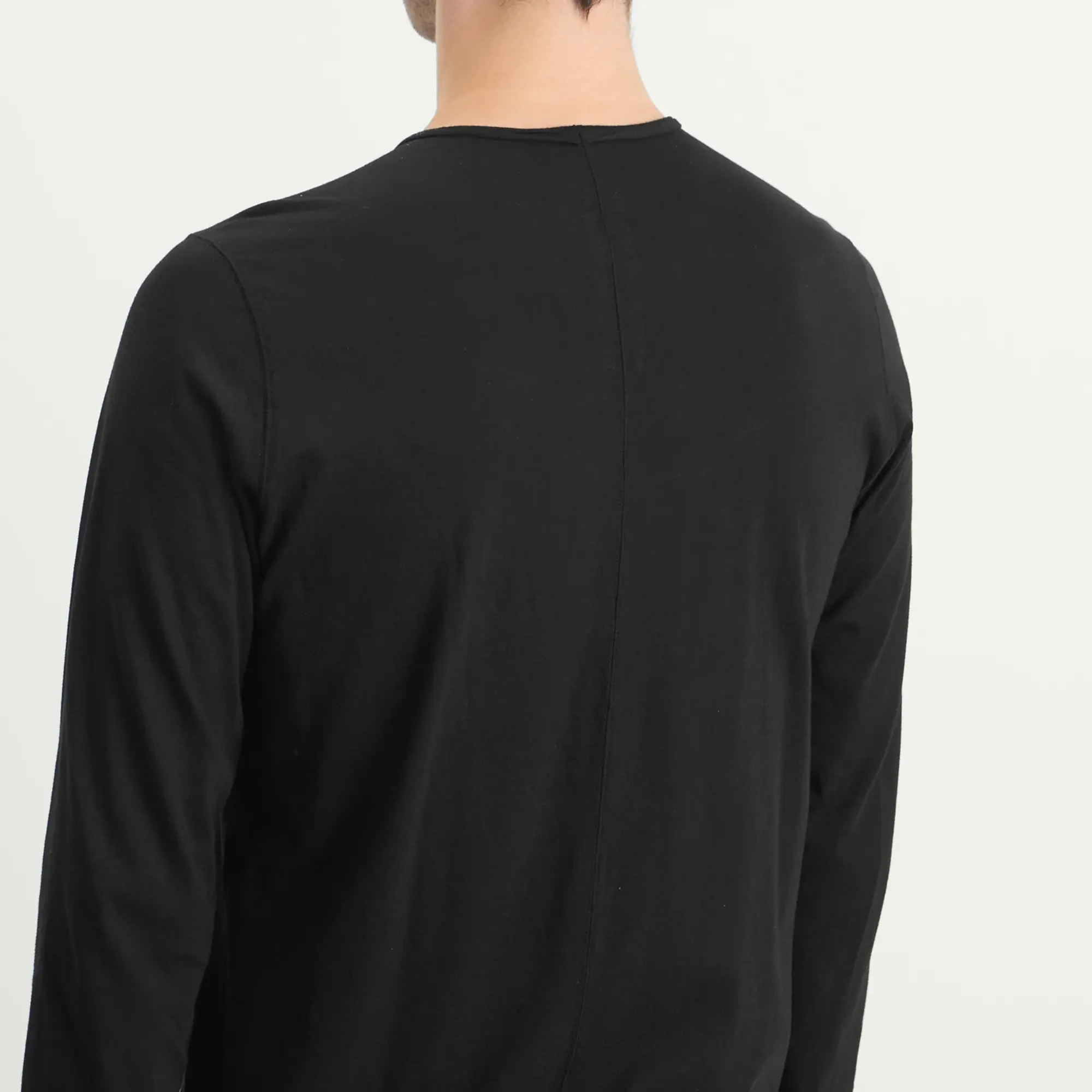 Rick Owens DRKSHDW Men's Level Long Sleeve Shirt Black