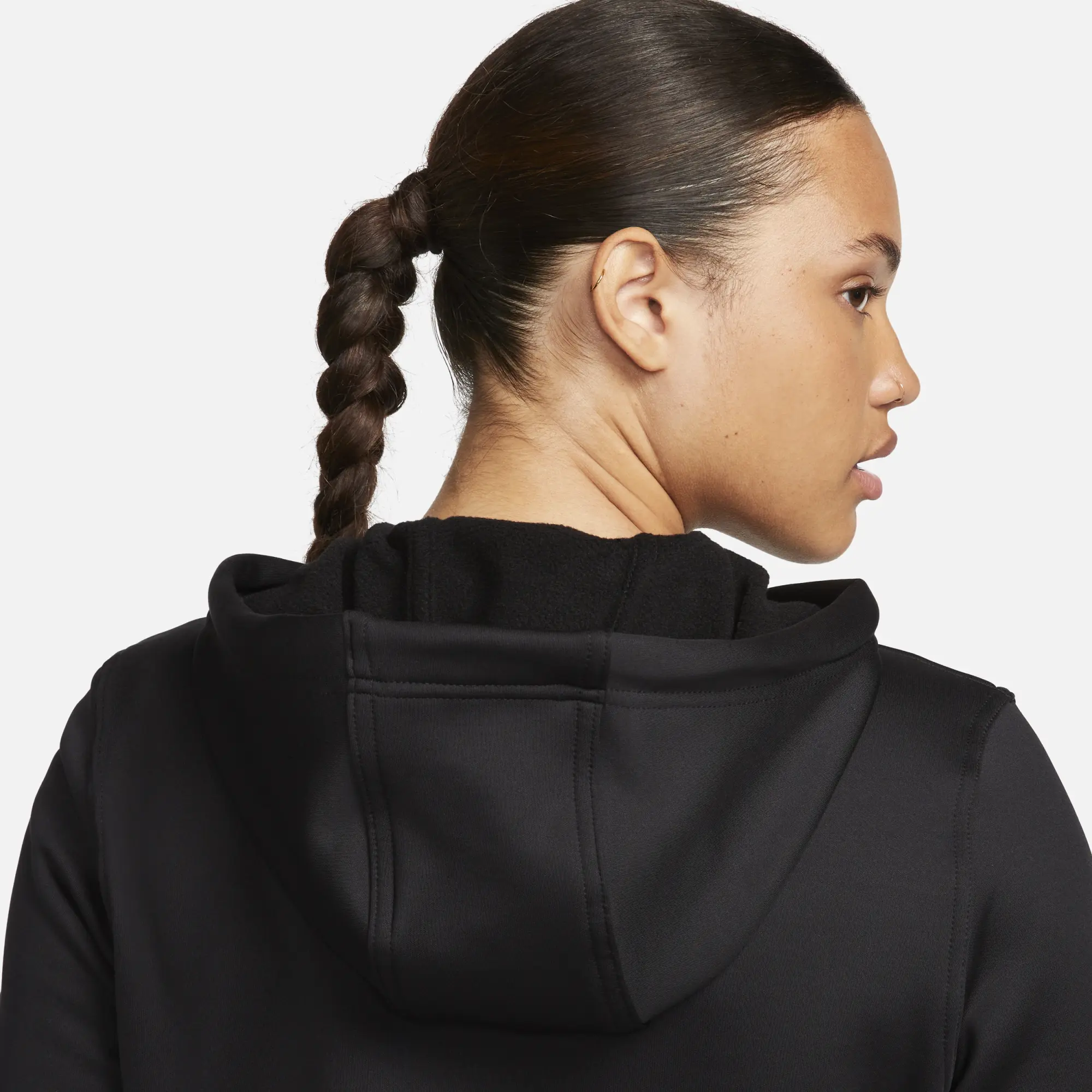Nike Women's One Therma- Fit Hoodie Black