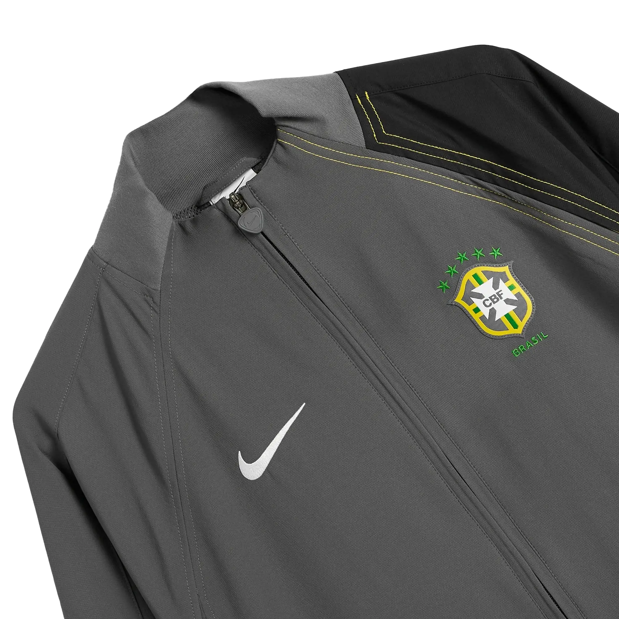 Nike Brazil Reissue Track Jacket Grey/Yellow/White