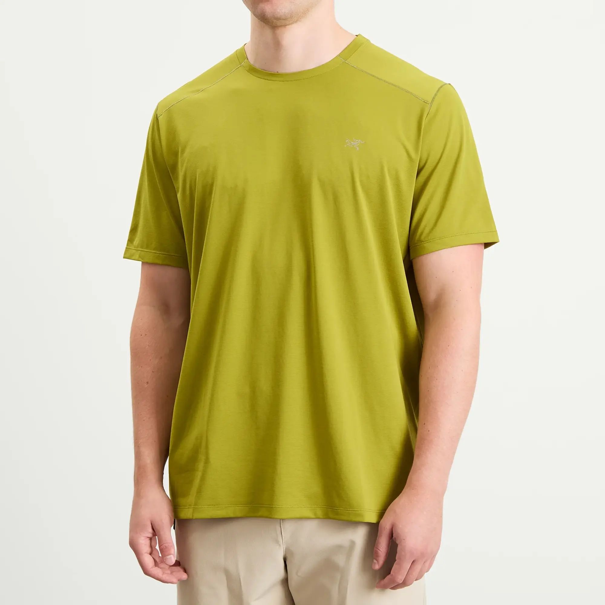 Arc'teryx Men's Cormac Crew T-Shirt Olive Moss Heather