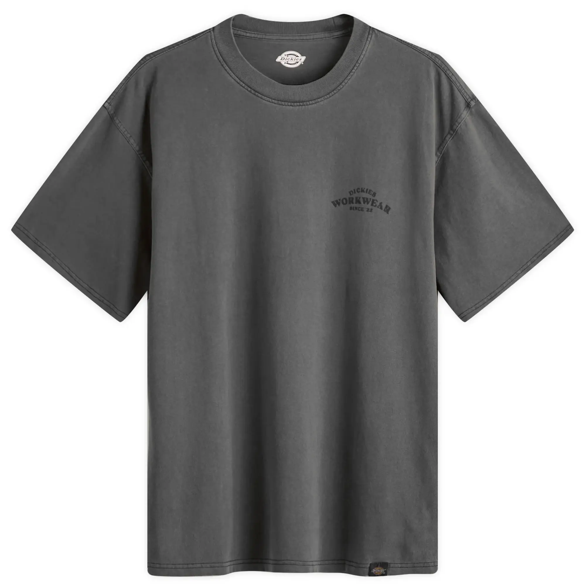 Dickies Men's Christiana Garment Dyed T-Shirt Black