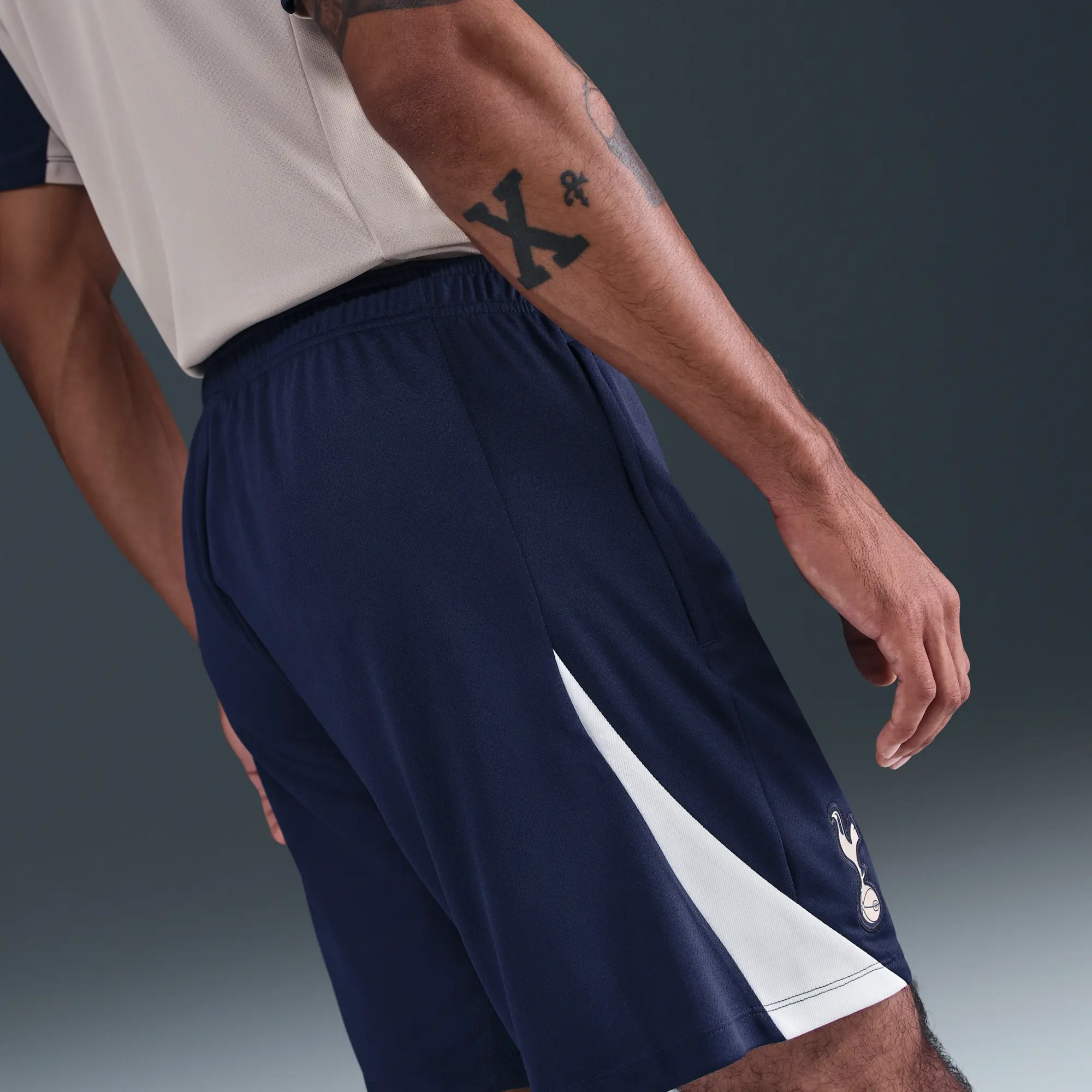 Tottenham Hotspur Strike Men's Nike Dri-FIT Football Knit Shorts - Blue - Polyester