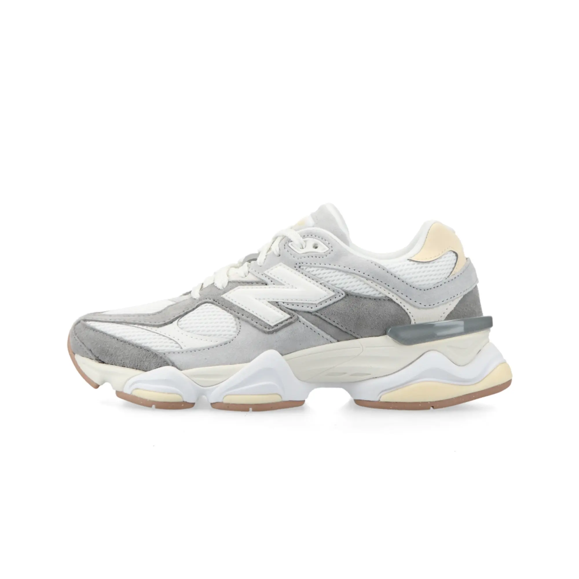 New Balance Unisex 9060 in Grey/Beige Suede/Mesh