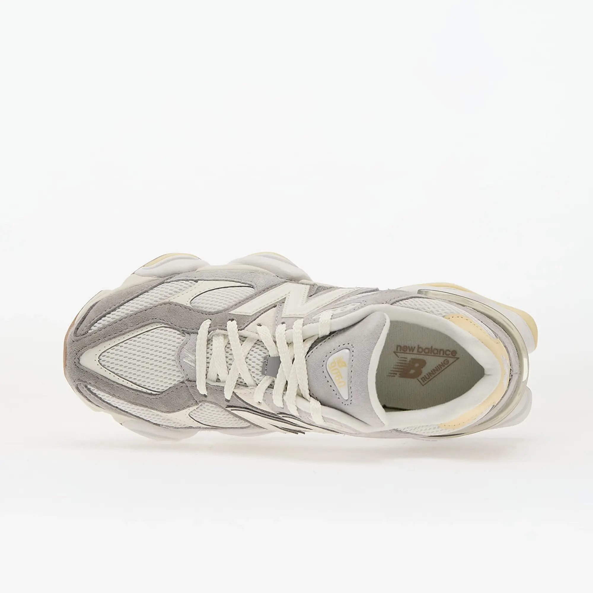 New Balance Unisex 9060 in Grey/Beige Suede/Mesh