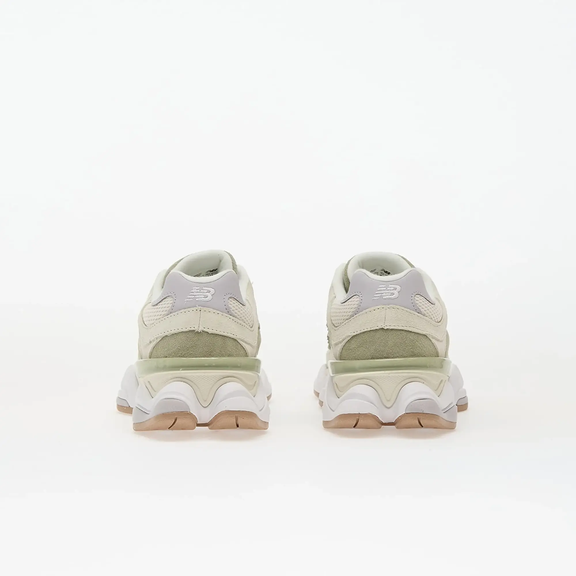 New Balance Unisex 9060 in Green/Grey Suede/Mesh
