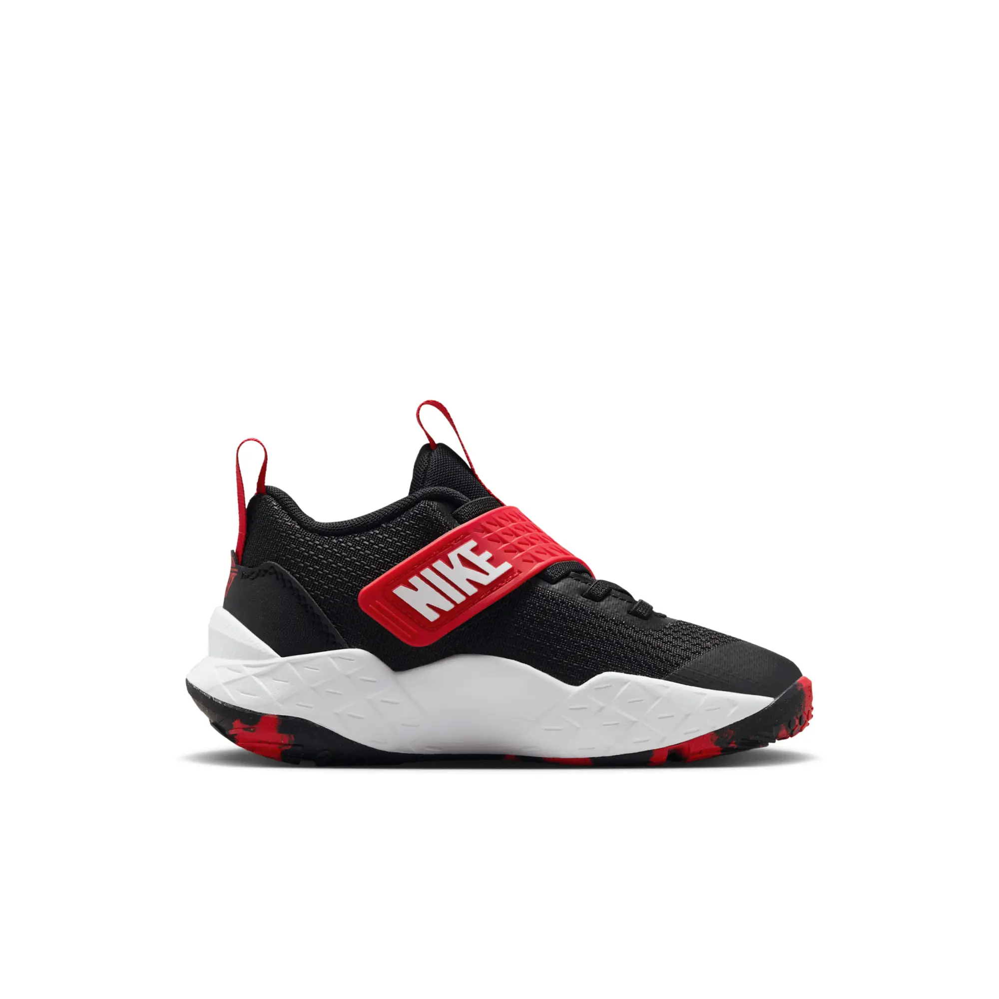 Nike Team Hustle D 12 Younger Kids' Shoes - Black