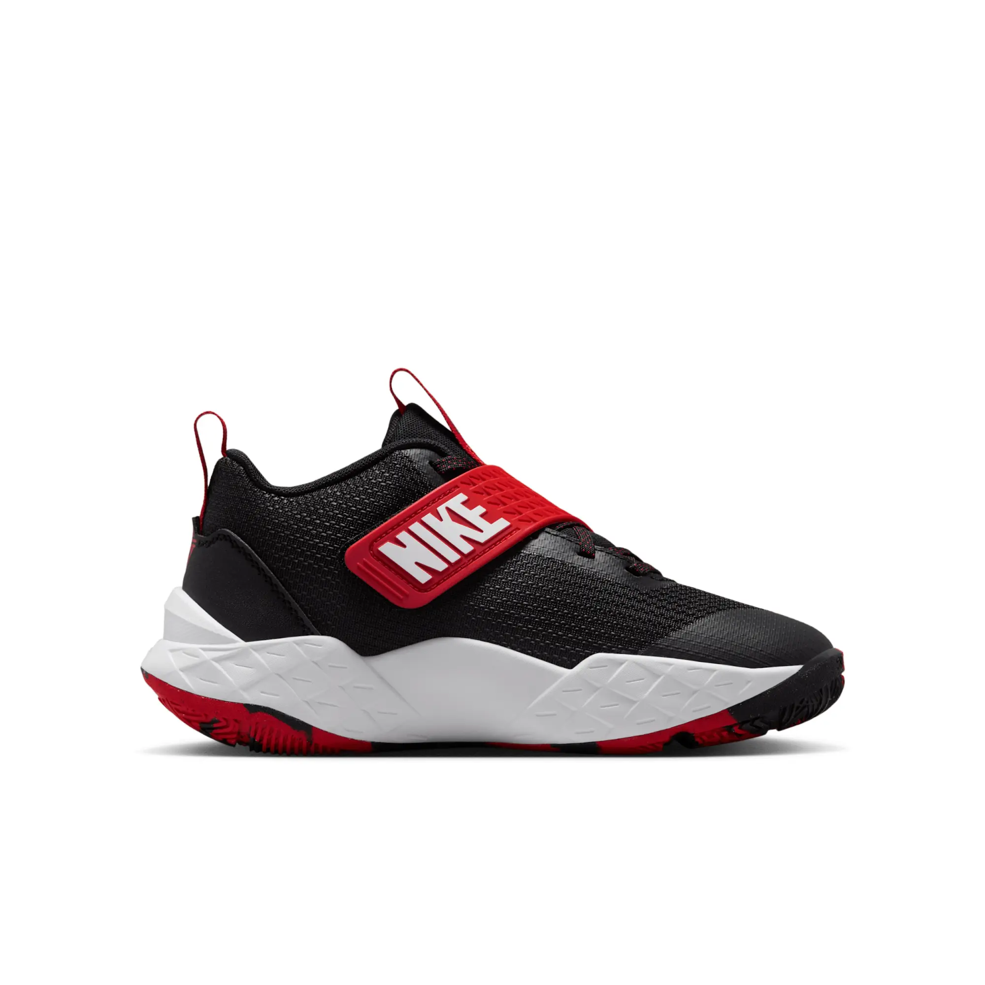 Nike Team Hustle D 12 Older Kids' Basketball Shoes - Black
