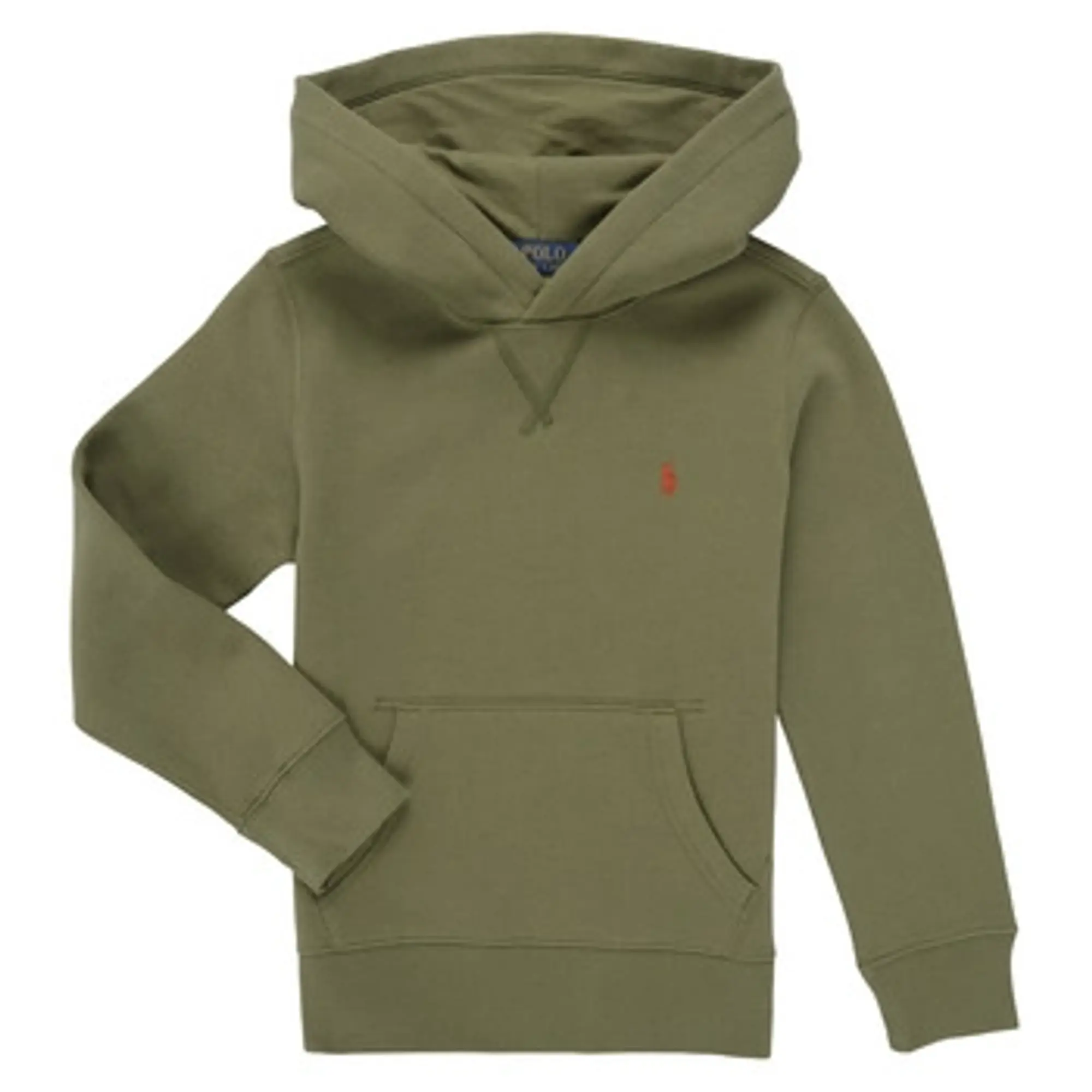Polo Ralph Lauren  LS PO HOOD  boys's Children's sweatshirt in Kaki