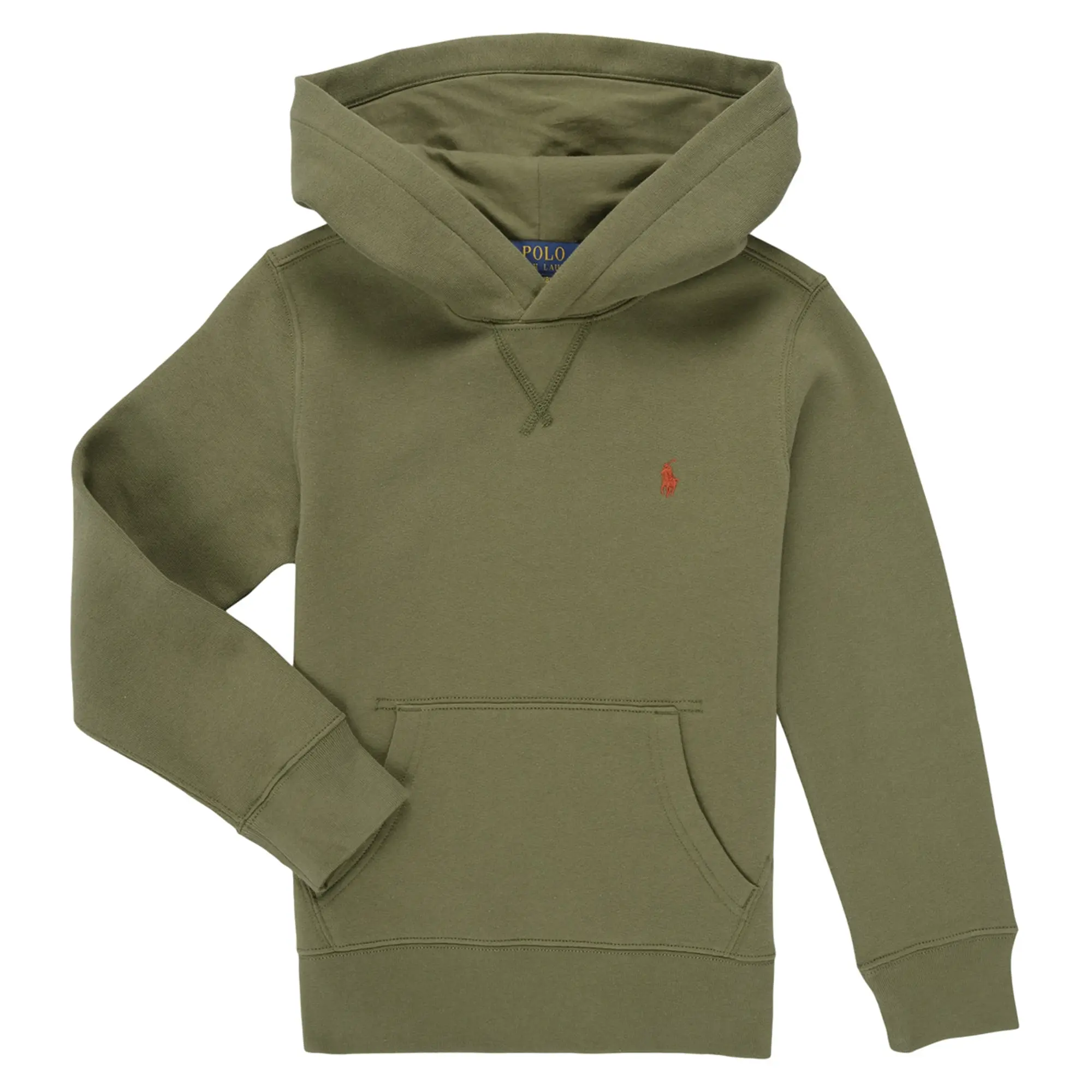 Polo Ralph Lauren  LS PO HOOD  boys's Children's sweatshirt in Kaki