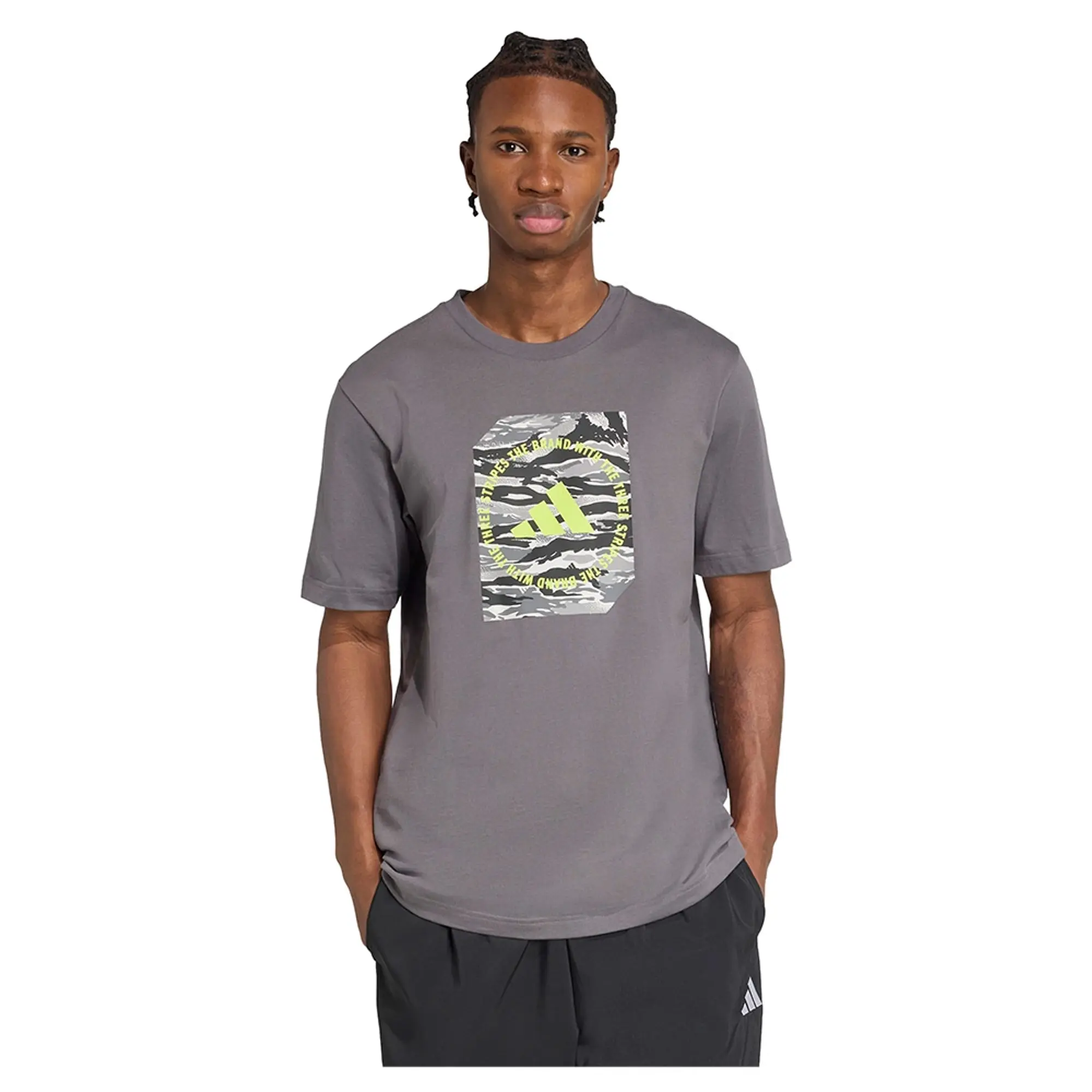 Adidas Camo Shape Graphic Short Sleeve T-shirt