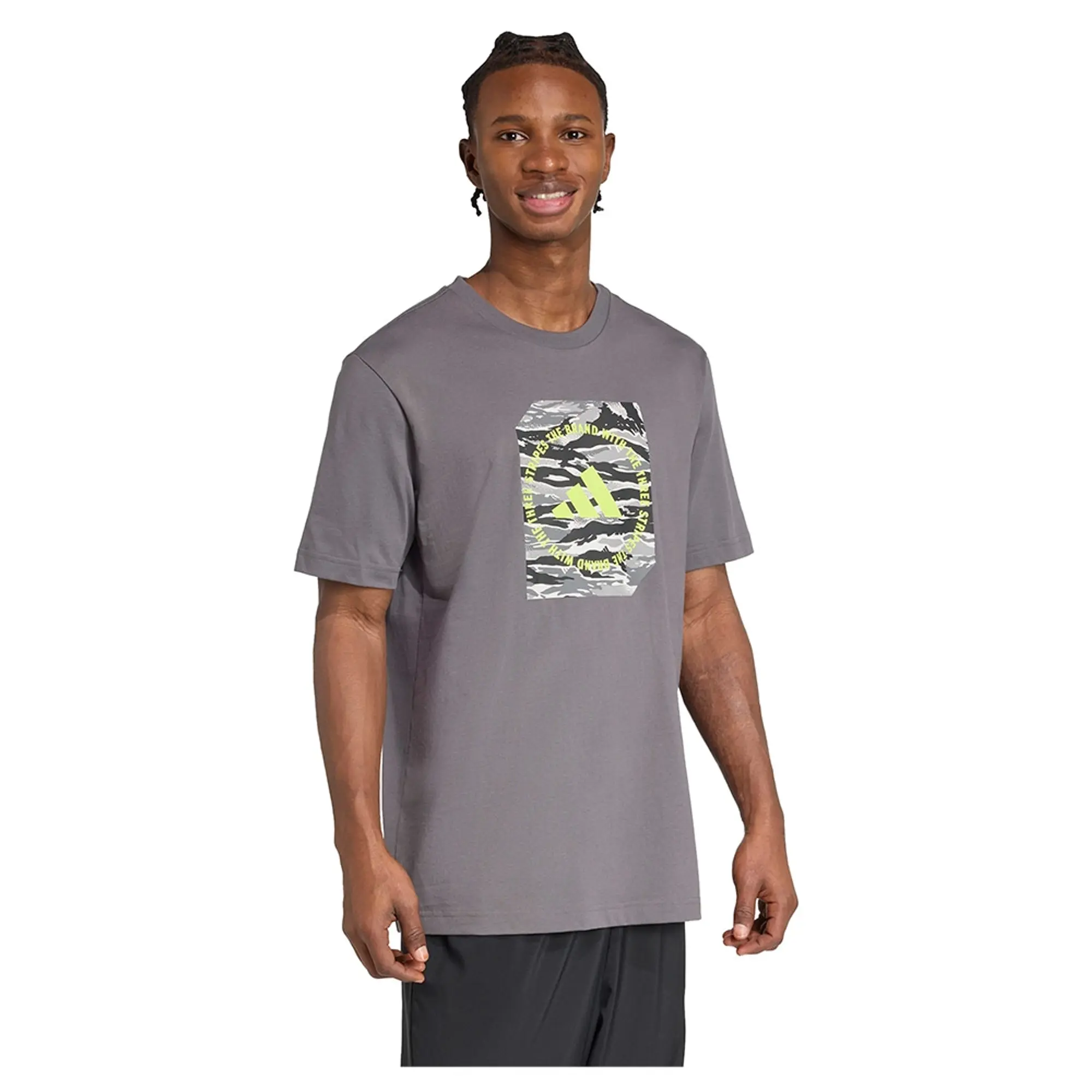 Adidas Camo Shape Graphic Short Sleeve T-shirt