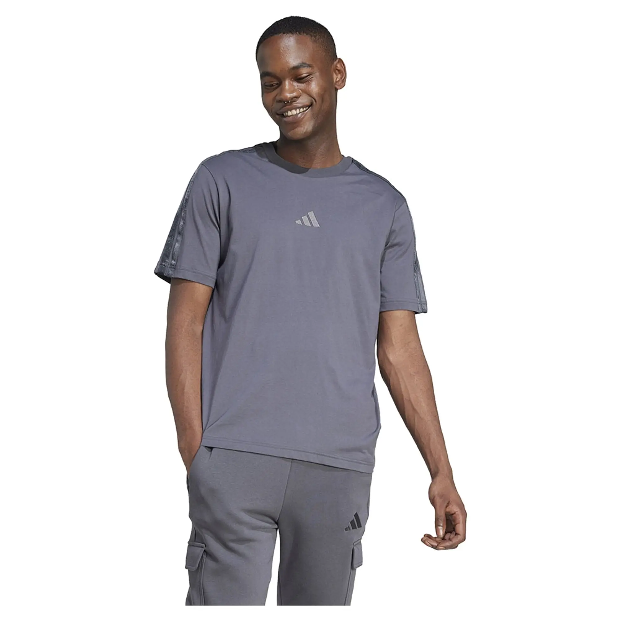 Adidas Aop Colourblock Short Sleeve T-shirt