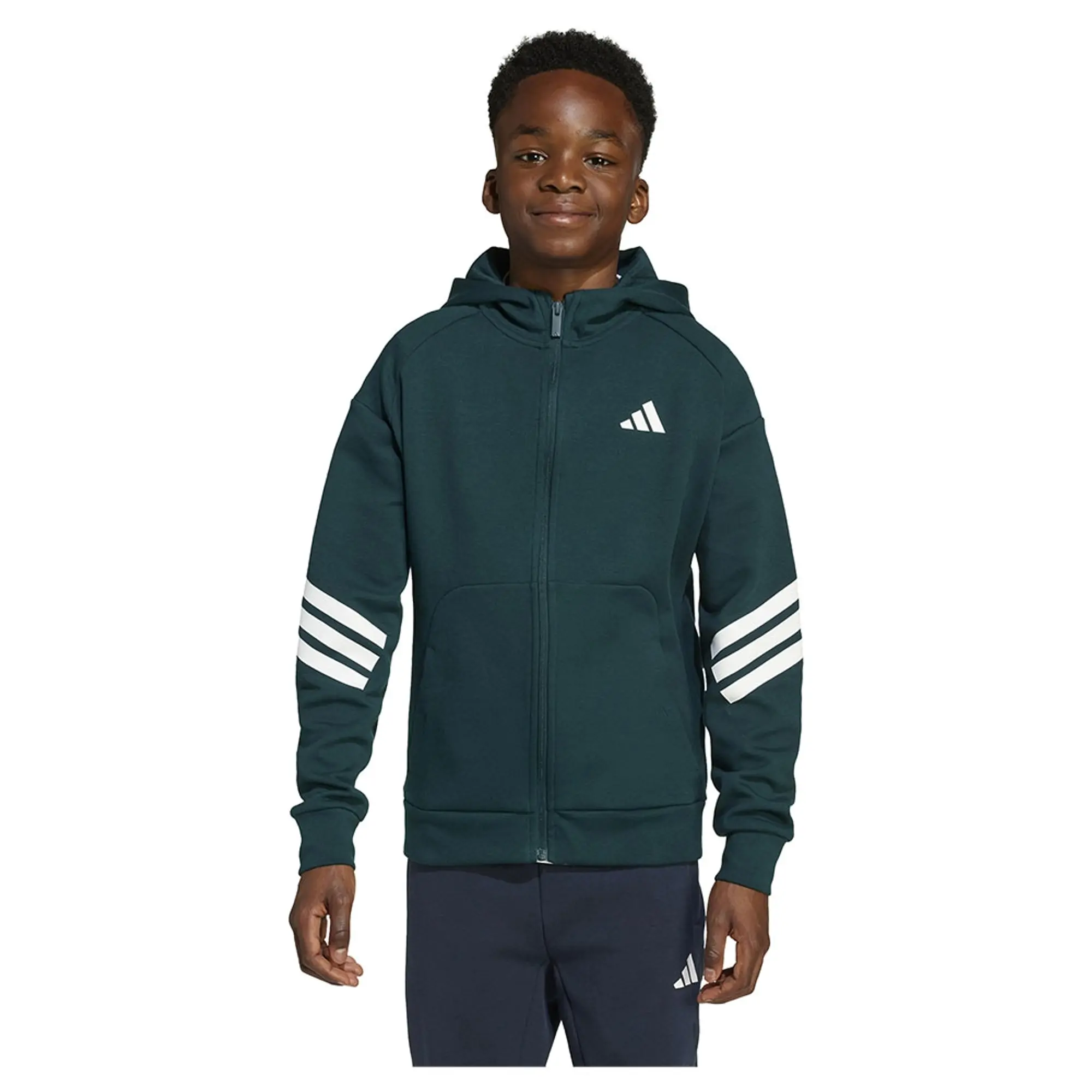 Adidas Future Icons 3 Stripes Full Zip Sweatshirt