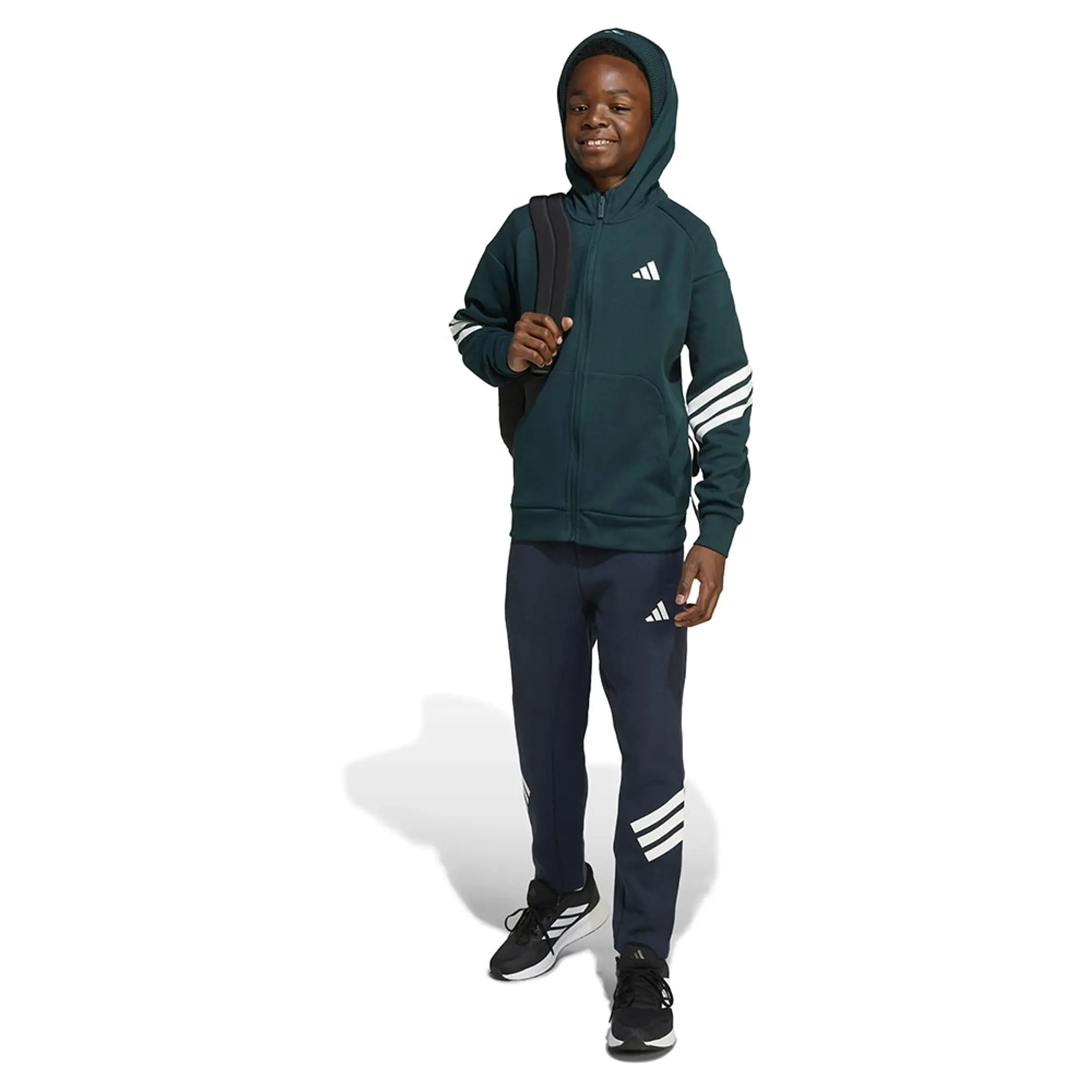 Adidas Future Icons 3 Stripes Full Zip Sweatshirt