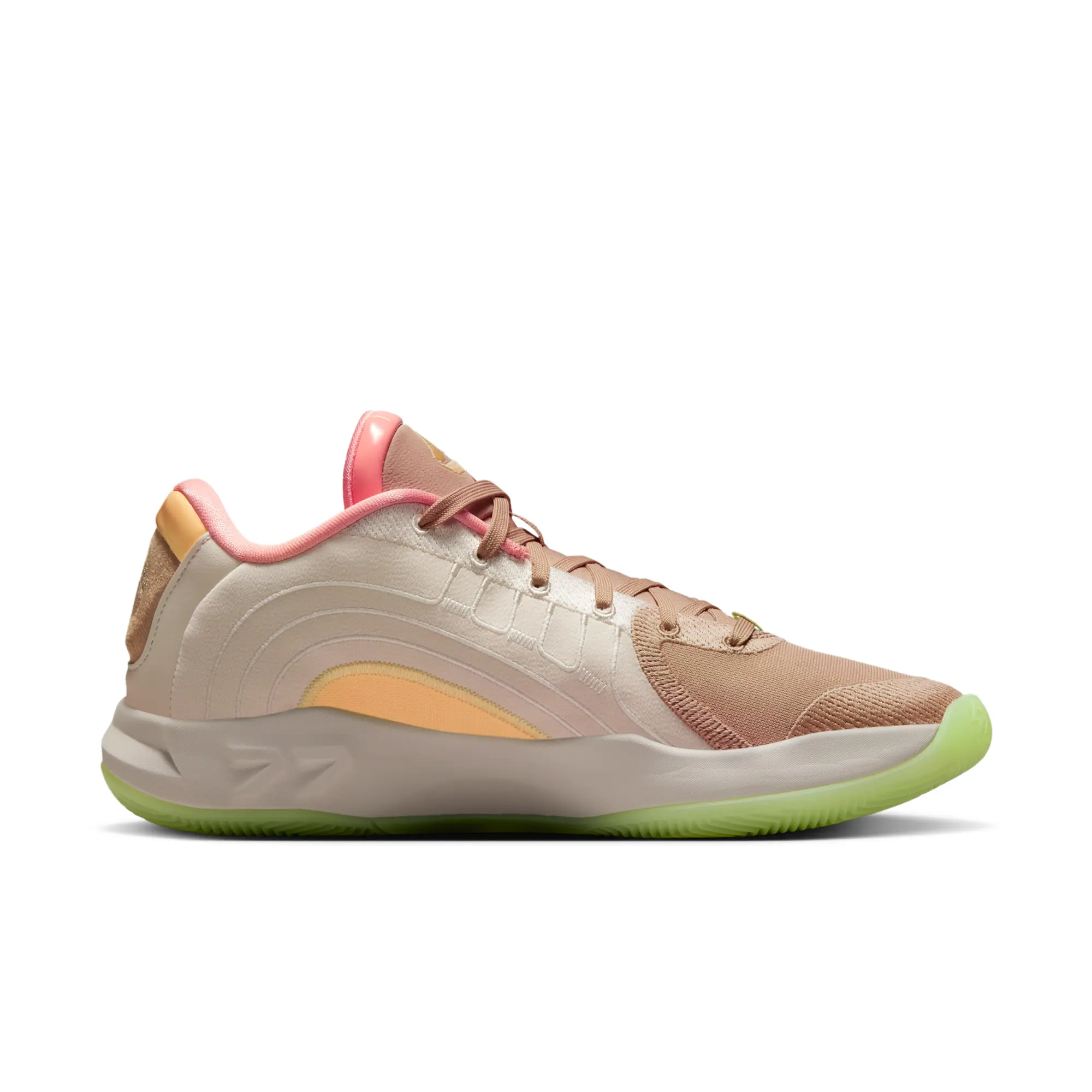 Nike Luka 4 'Light Orewood and Tangerine' Basketball Shoes - Light Orewood Brown