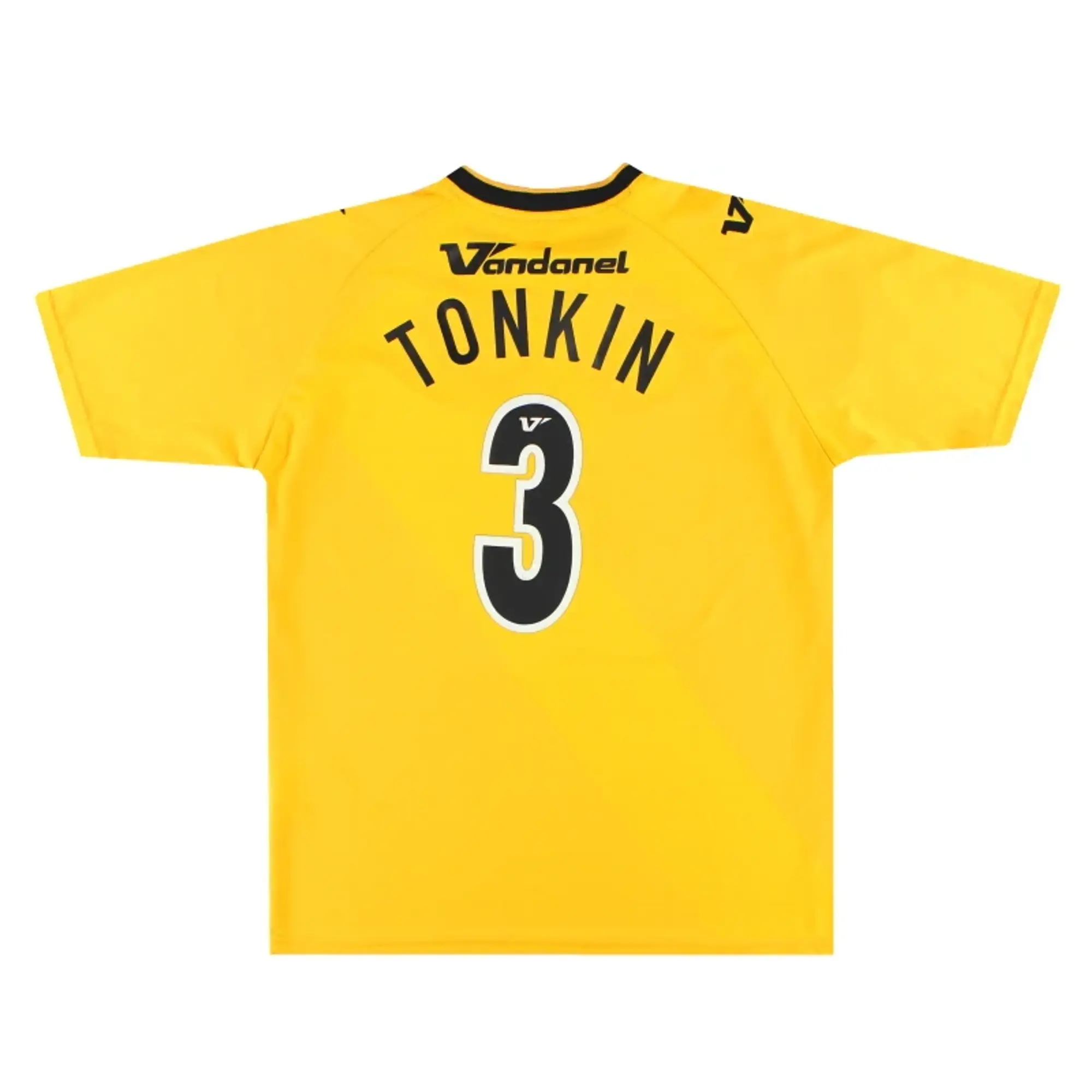 2009-10 Cambridge United Vandanel Home Shirt Tonkin #3 L - Cambridge United / Excellent 