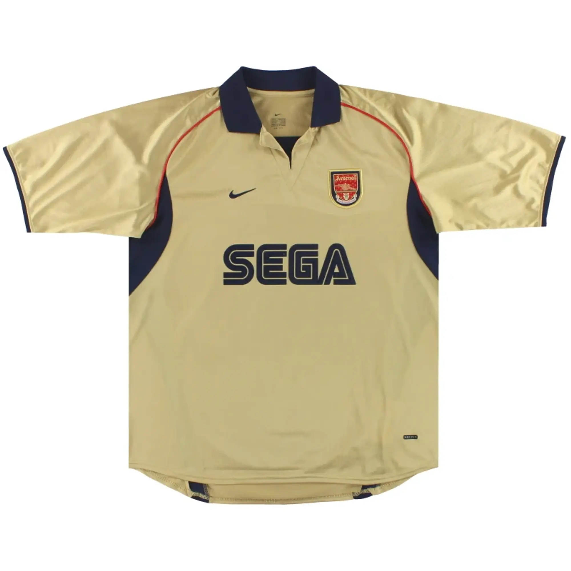 2001-02 Arsenal Nike Away Shirt XL - Arsenal / Excellent 