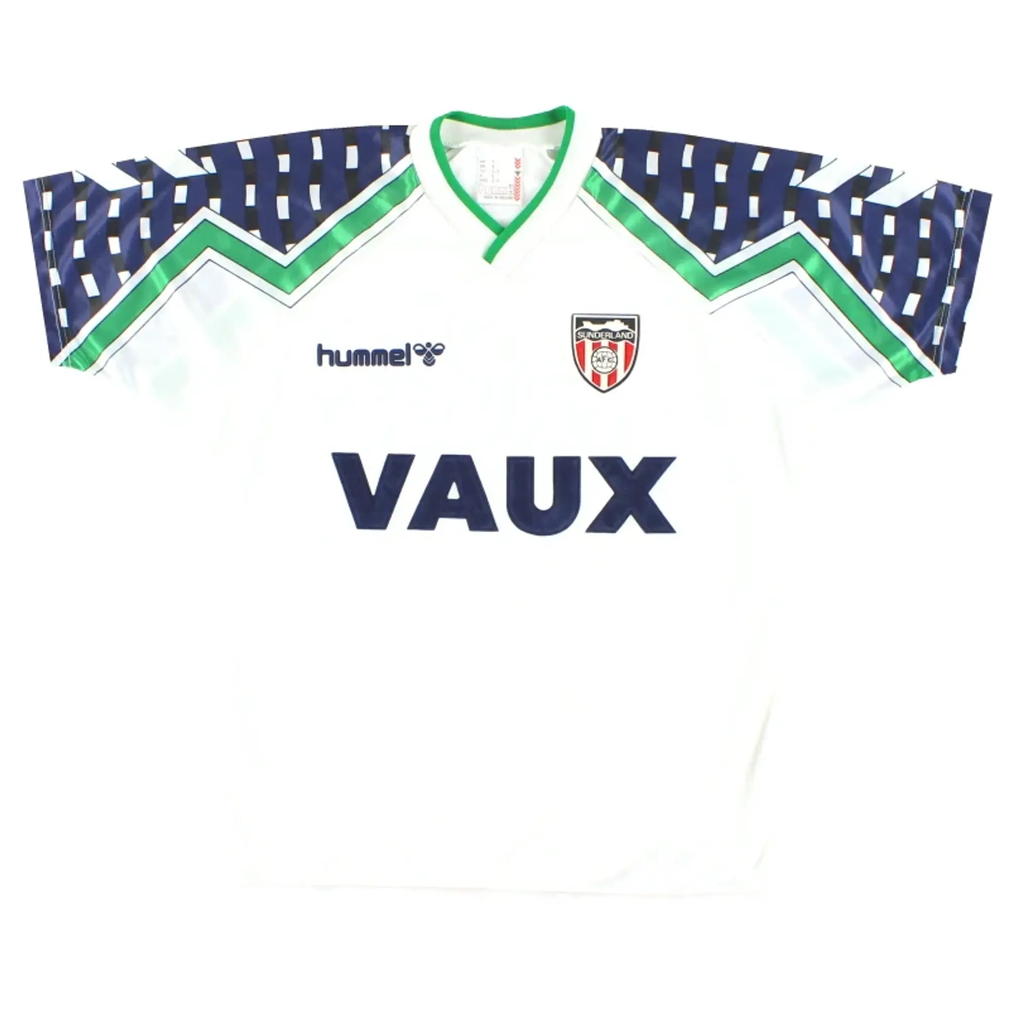 1991-94 Sunderland Hummel Away Shirt Y - Sunderland / Excellent 