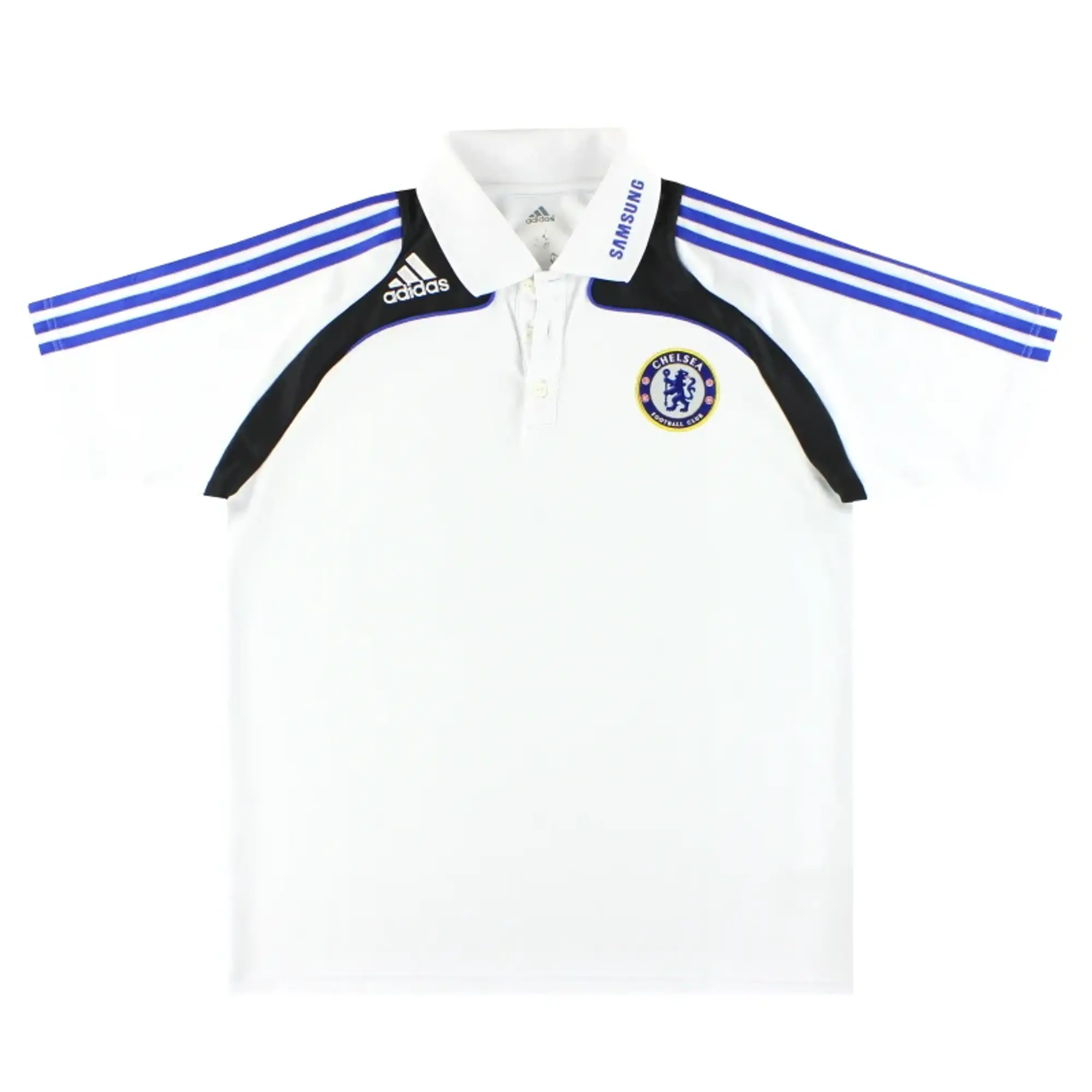 2008-09 Chelsea adidas Polo Shirt L - Chelsea / Excellent 