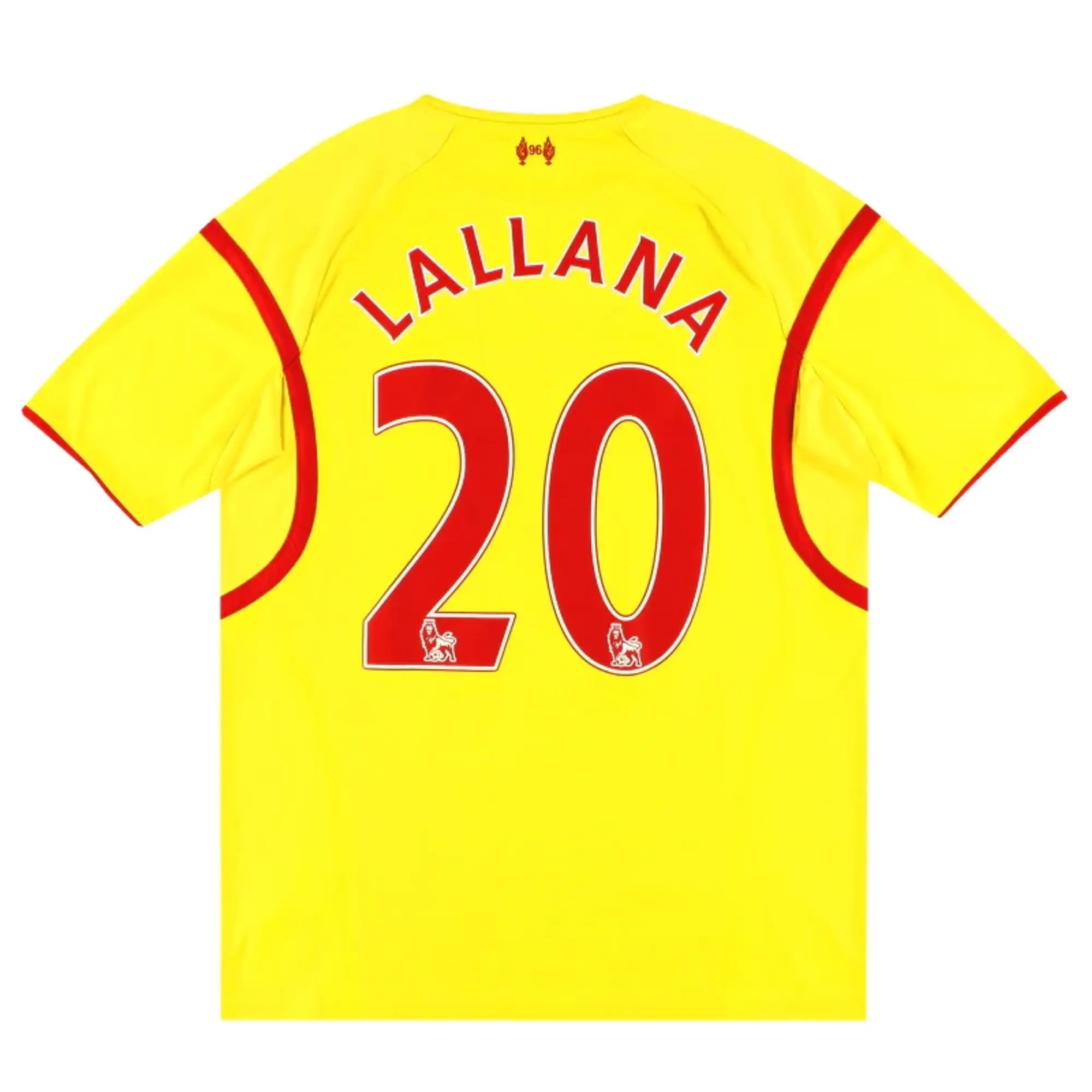2014-15 Liverpool Warrior Away Shirt Lallana #20 *Mint* L - Liverpool / Mint 