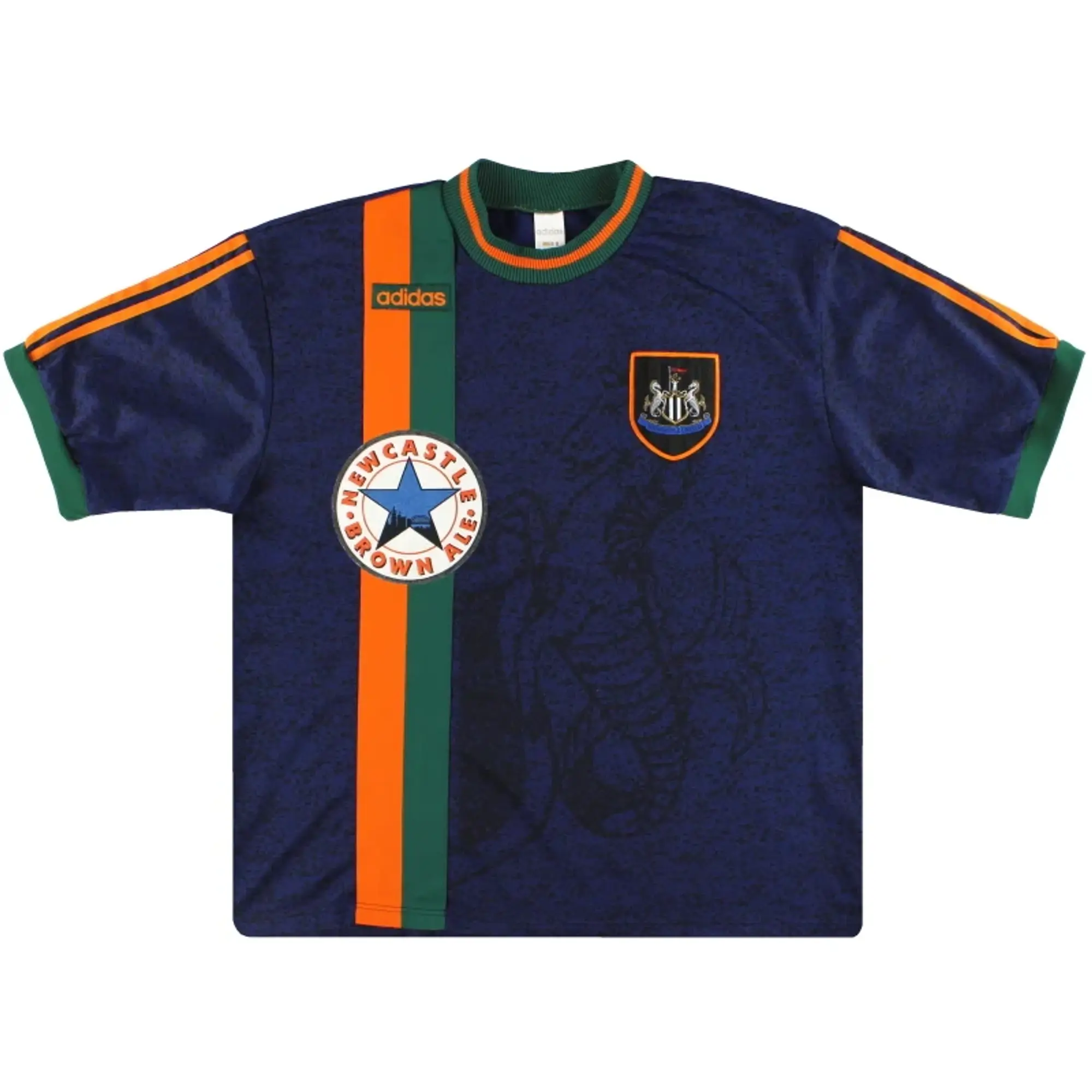 1997-98 Newcastle adidas Away Shirt *Mint* M - Newcastle United / Mint 