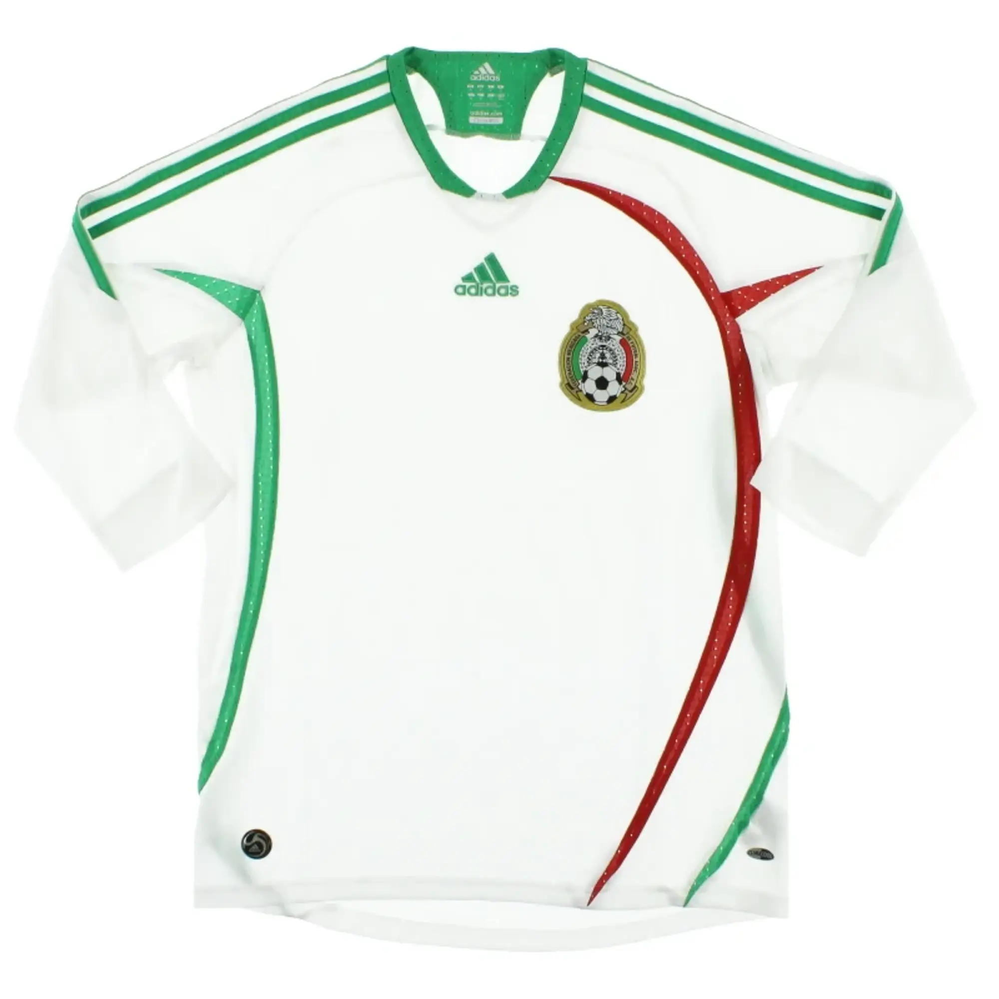 2008-09 Mexico adidas Away Shirt M - Mexico / Excellent 