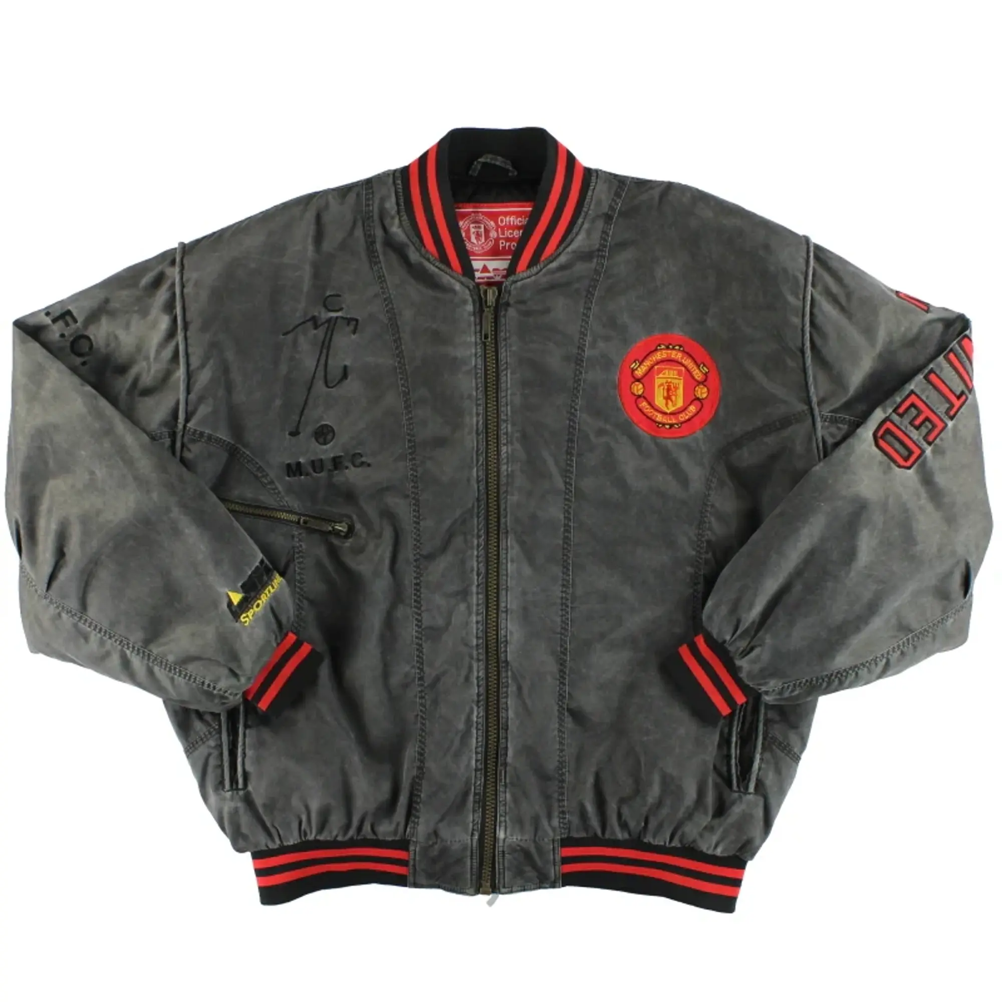 1990-92 Manchester United Campri Bomber Jacket *Mint* XL - Manchester United / Mint 