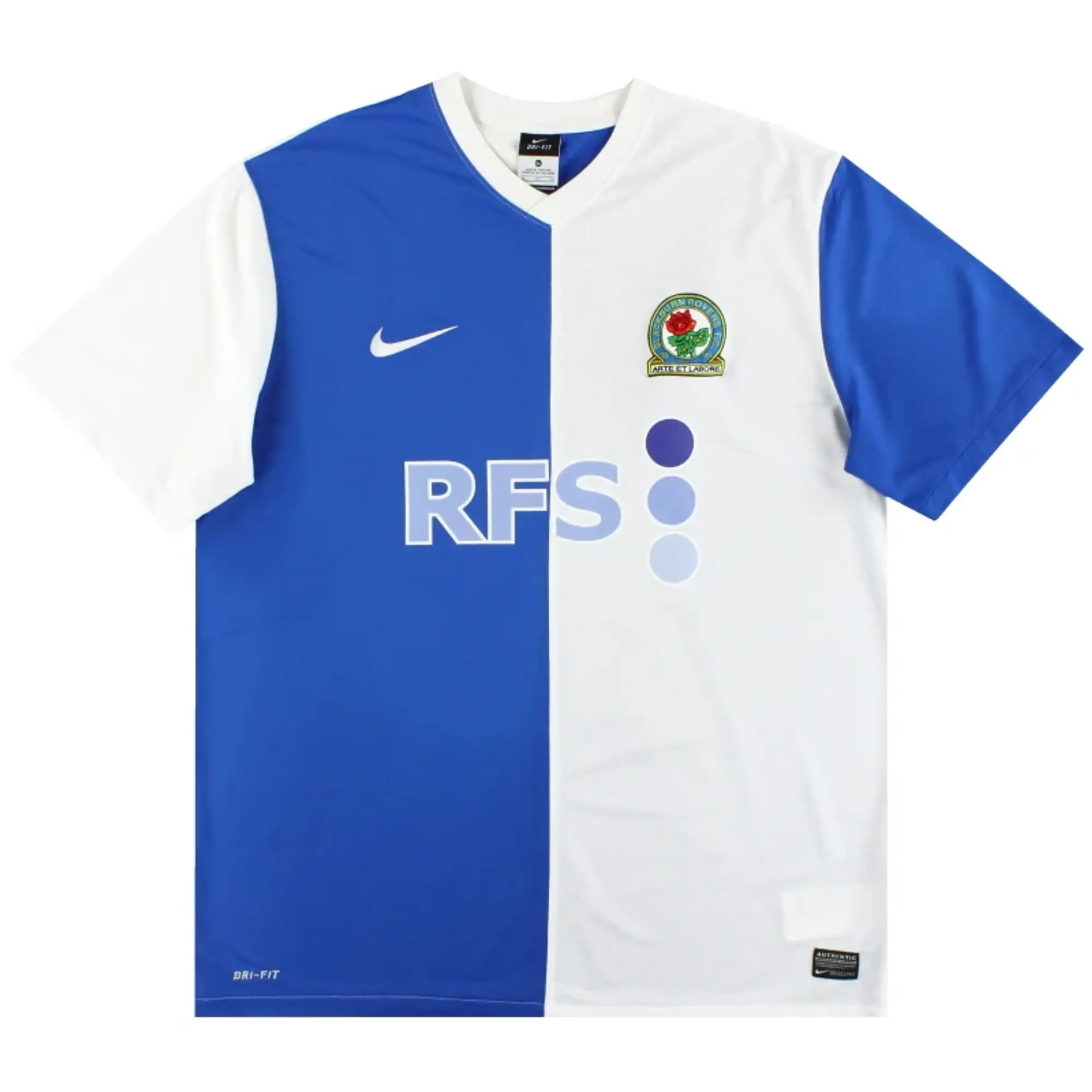 2013-14 Blackburn Nike Home Shirt XL - Blackburn Rovers / Excellent 